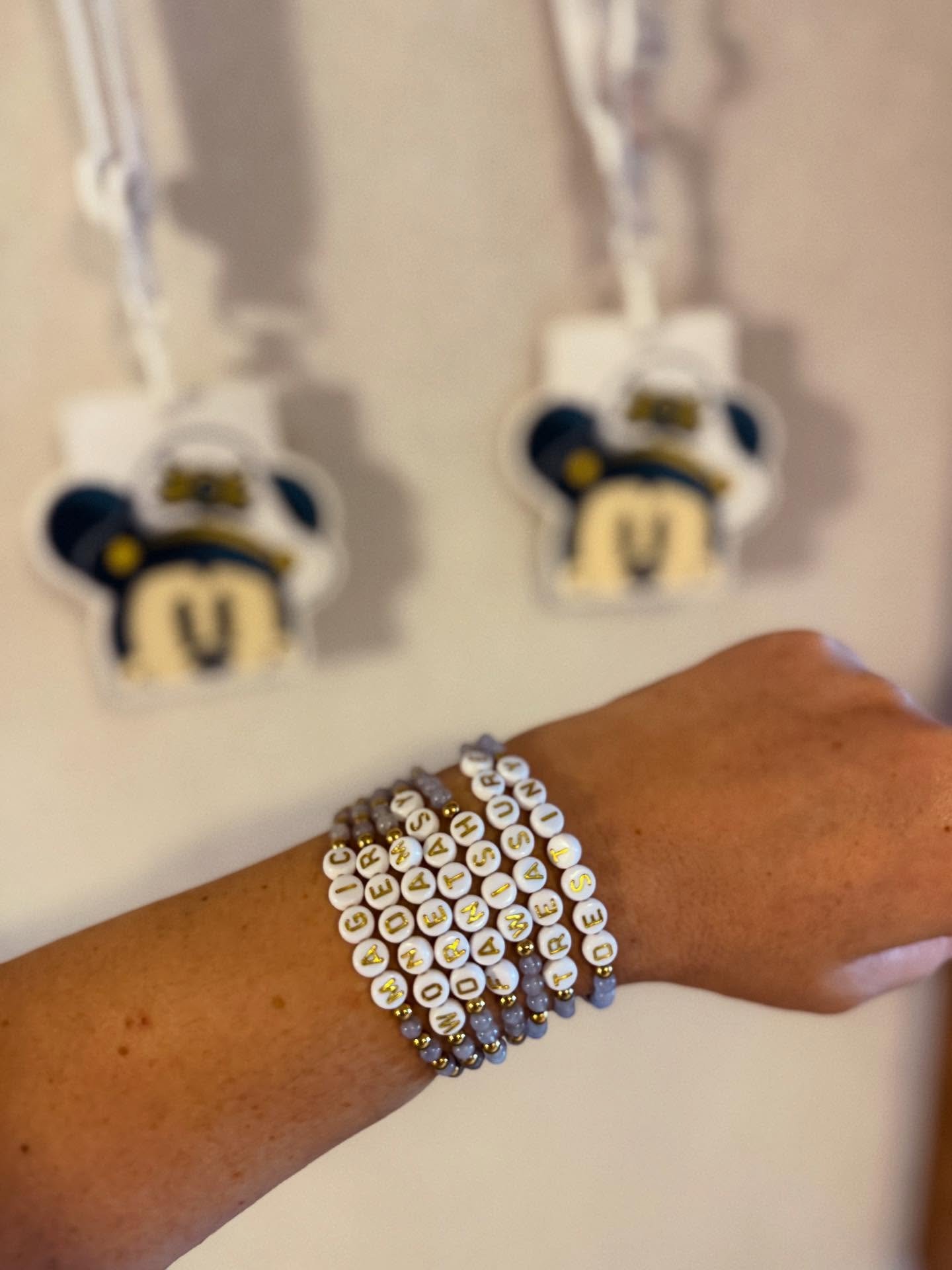 🌊✨ Disney cruise lovers alert ! 🚨 Did you know you can collect your favorite Disney ships with &ldquo;My Happy Place&rdquo;? 🌟 Our high-quality stretch bracelets feature the names of the ships, allowing you to showcase the ones you&rsquo;ve sailed