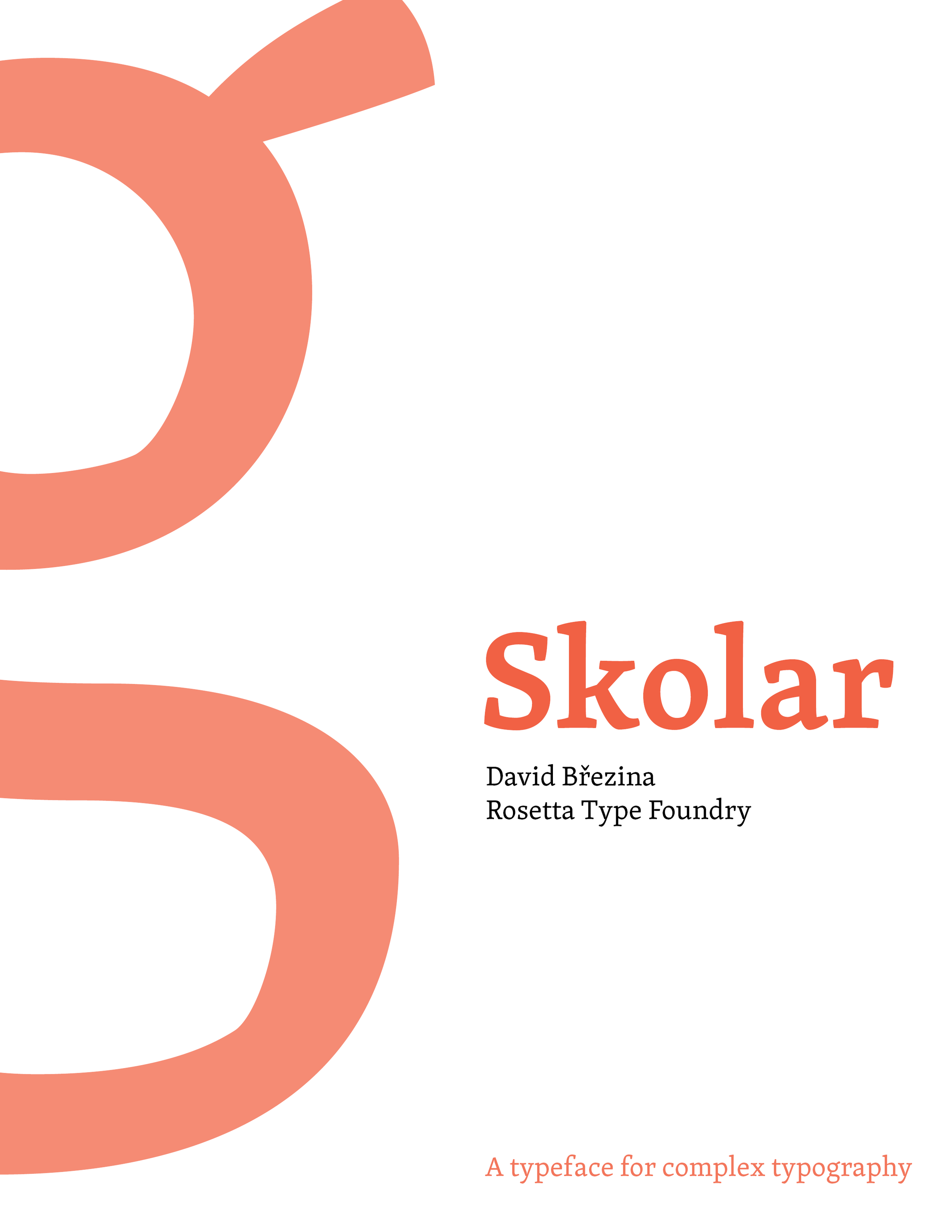 Skolar Type Specimen — Veronica Vizcaya