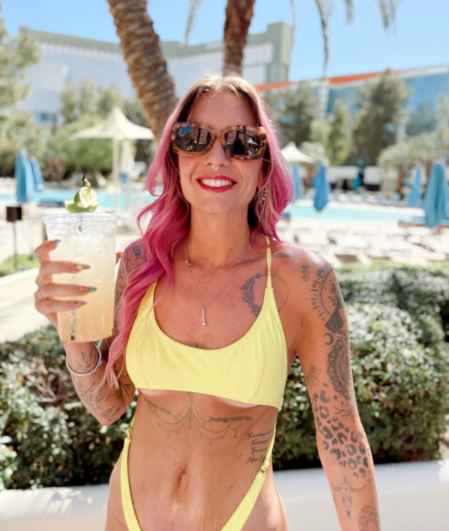 Vegas day two 💃🏼🪩☀️

Having the best time. Eating the best food. Having the most fun experiences. 💗

Coolest Italian American Psychedelic restaurant - @superfrico 

#girlstrip #vegasgirlstrip #momstrip #visitlasvegas