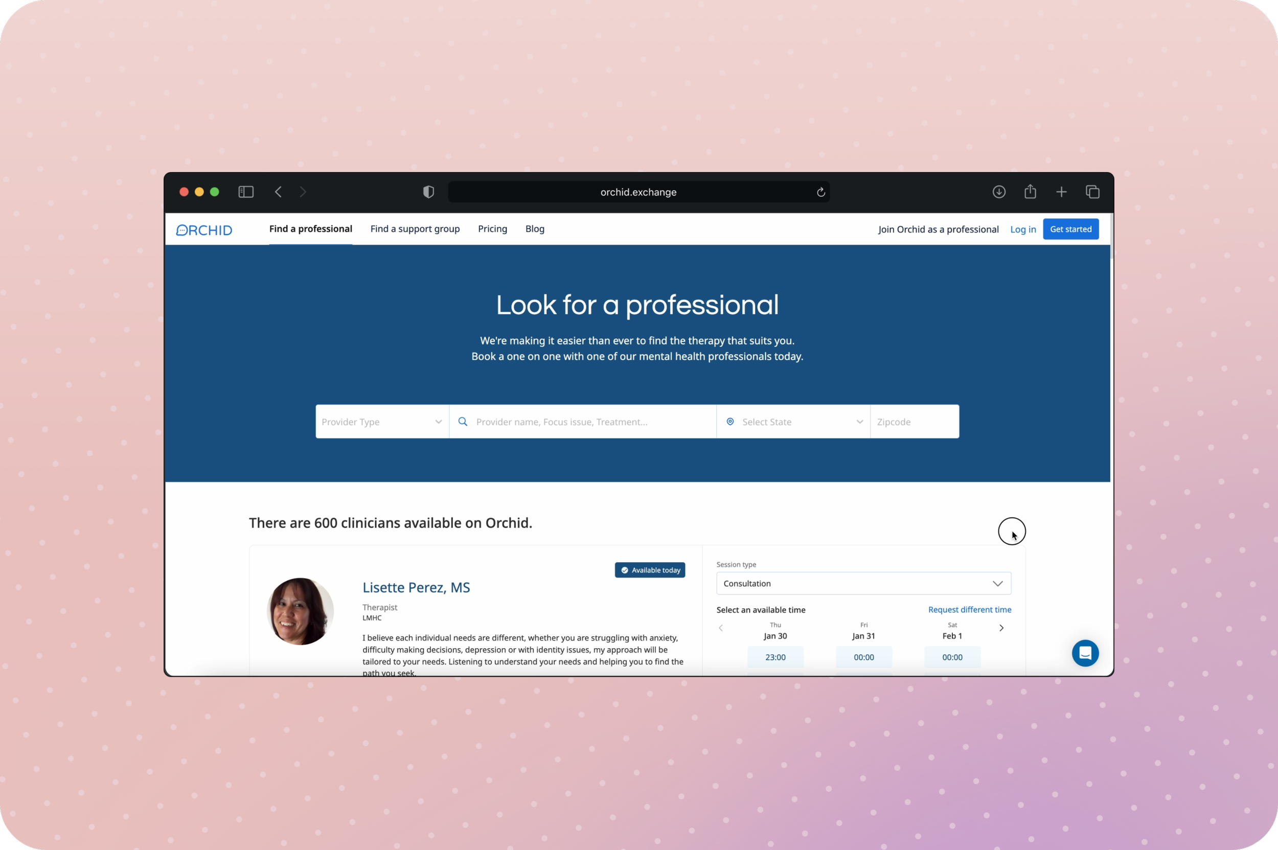 Creating bespoke flows for clinicians and patients