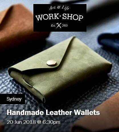 This week @workshopaus I will be running my first workshop for making leather wallets get in quick tickets will sell out. Link in bio
.
.
.
#leatherwork #handmade #workshop #wallet #design
