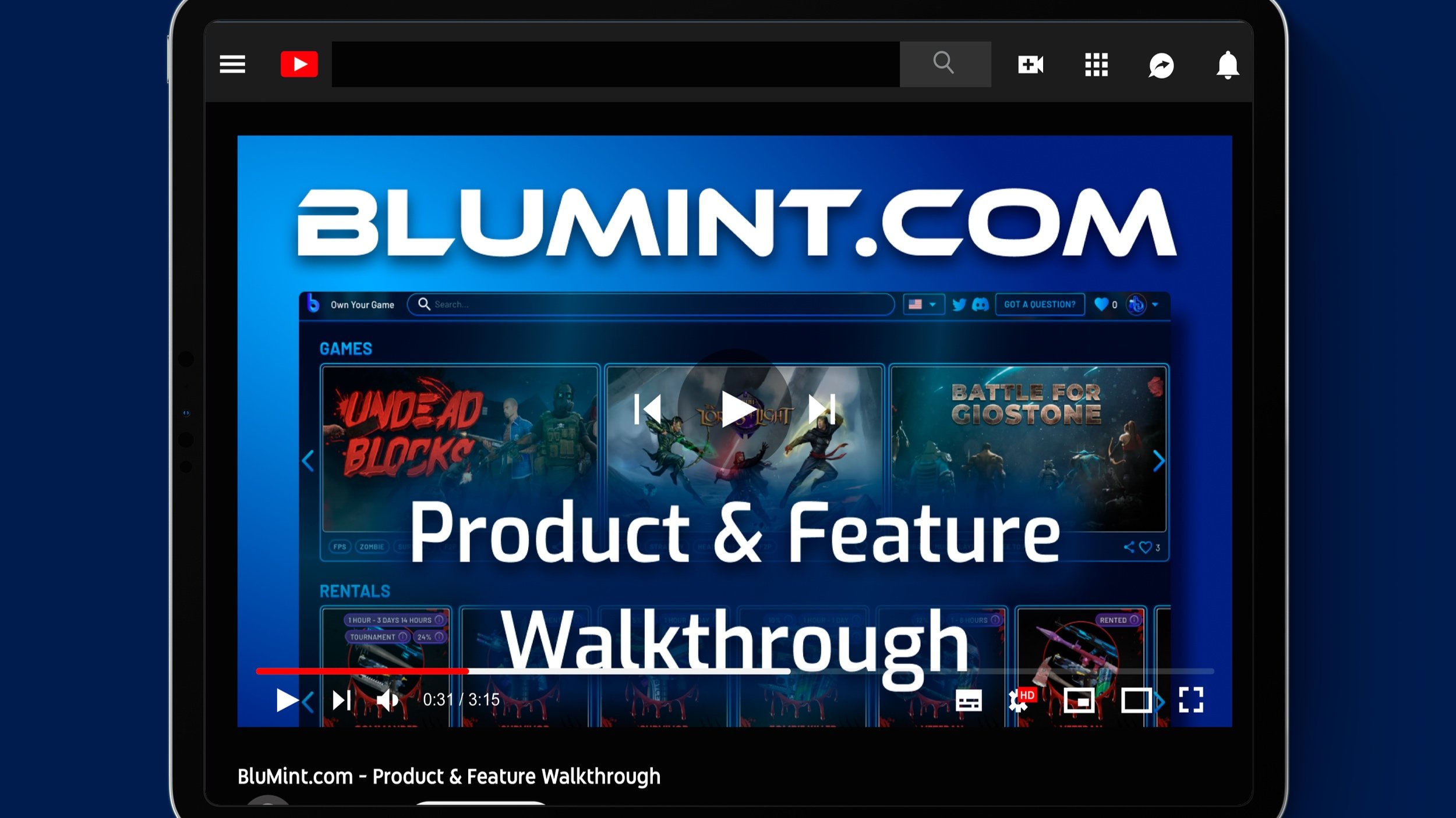 BluMint Product Walkthrough • (03/12/2023)