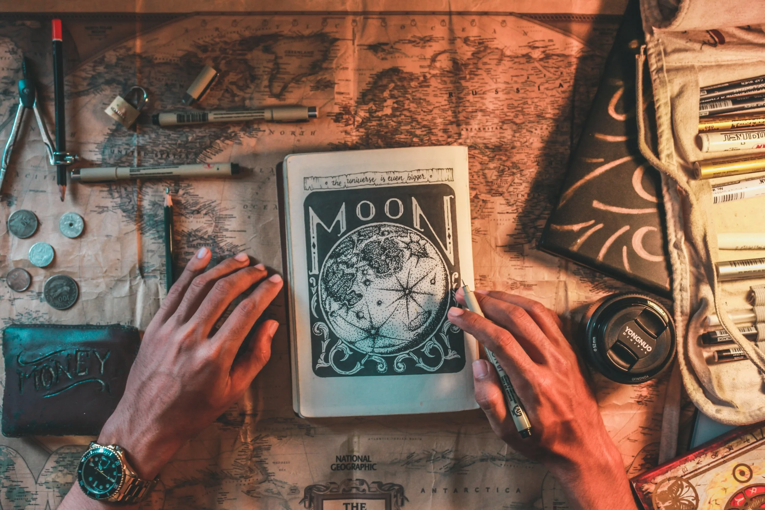 Moon Mapping for Wellness