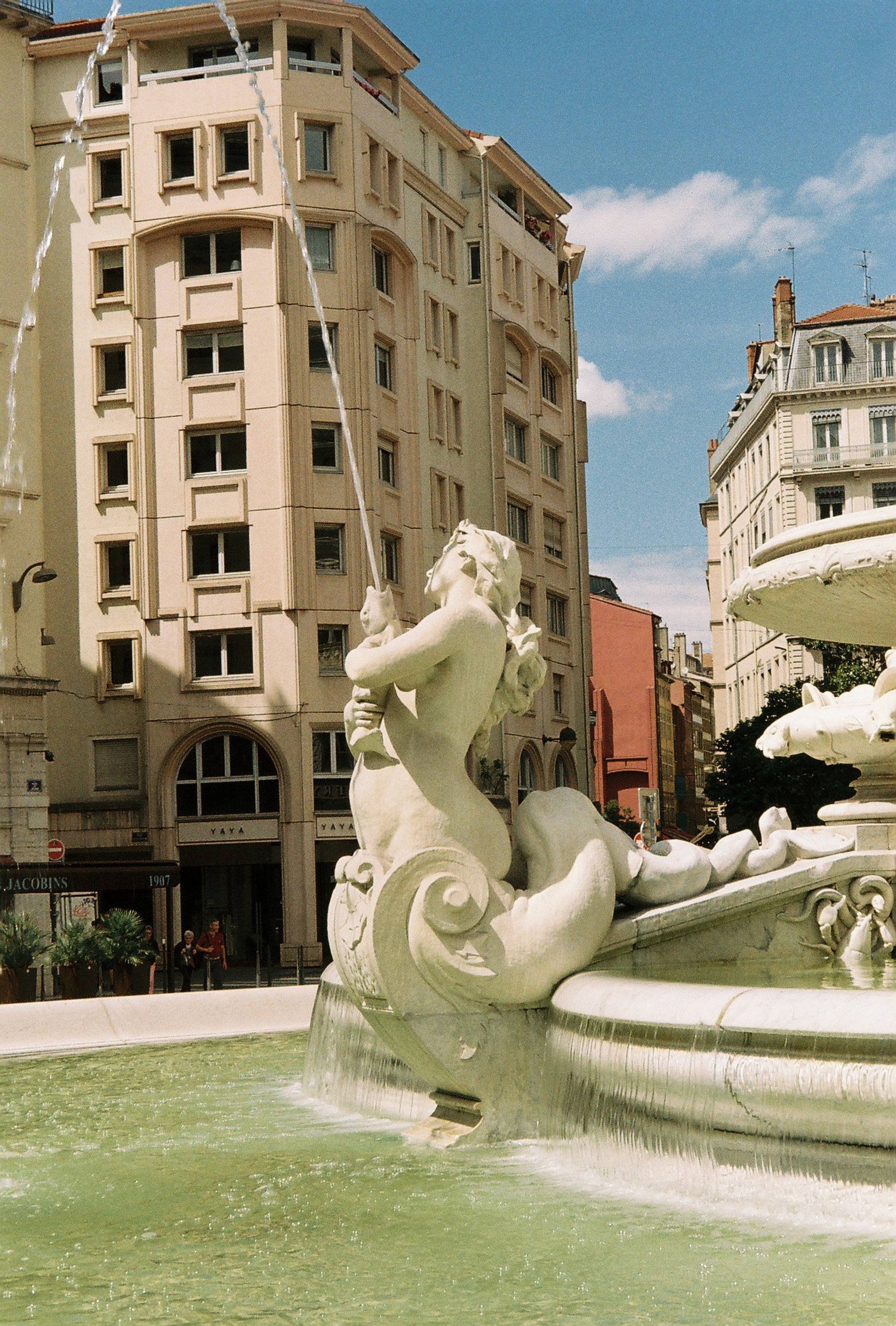 Fountain place des Jacobins, Lyon, 2024