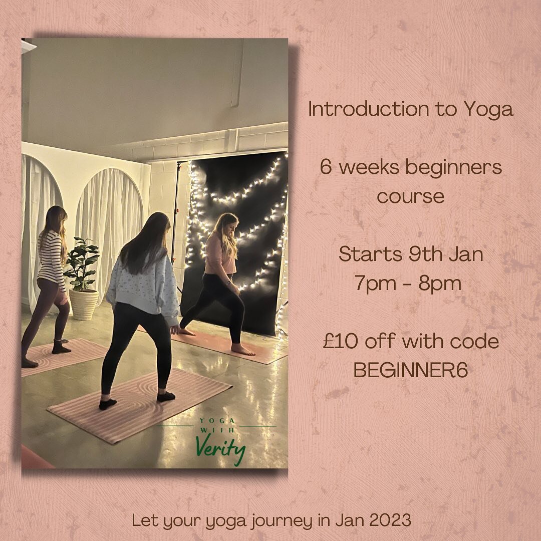 🧘🏻&zwj;♀️ INTRODUCTION TO YOGA 🧘🏻&zwj;♀️

A 6 week beginners course for yoga beginners.

We start Monday 9th Jan at 7pm. 

Venue is the exciting new @warehousecollective_ venue in Yaxley.

Unit 3 Firecrest Court
Eagle Business Park 
Yaxley
PE7 3W