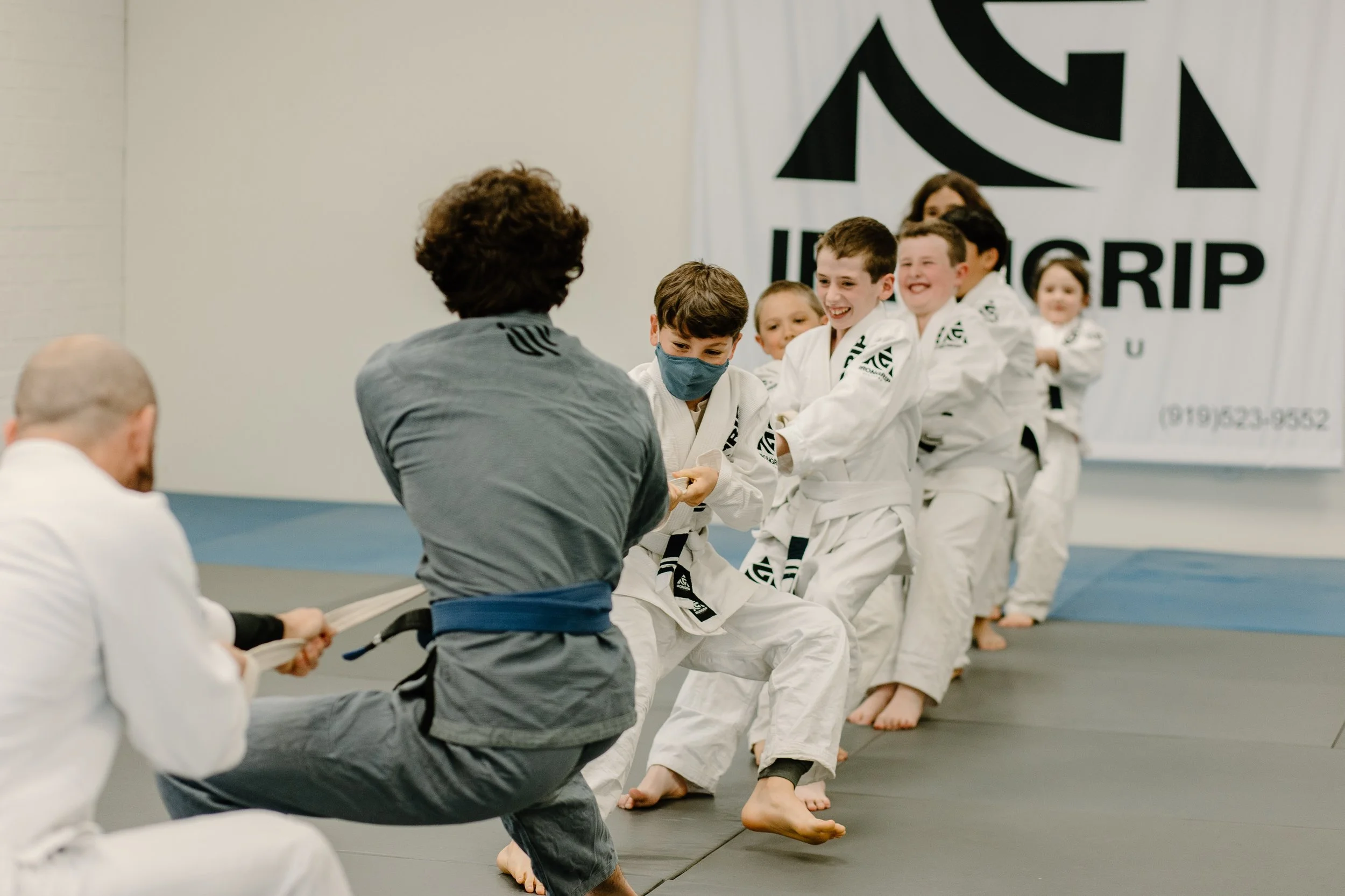 Kids Brazilian Jiu Jitsu Raleigh NC Kids BJJ Classes — Iron Grip