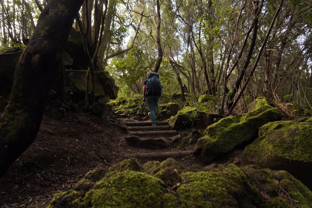 Stage 1 of the GR131 trail in Tenerife