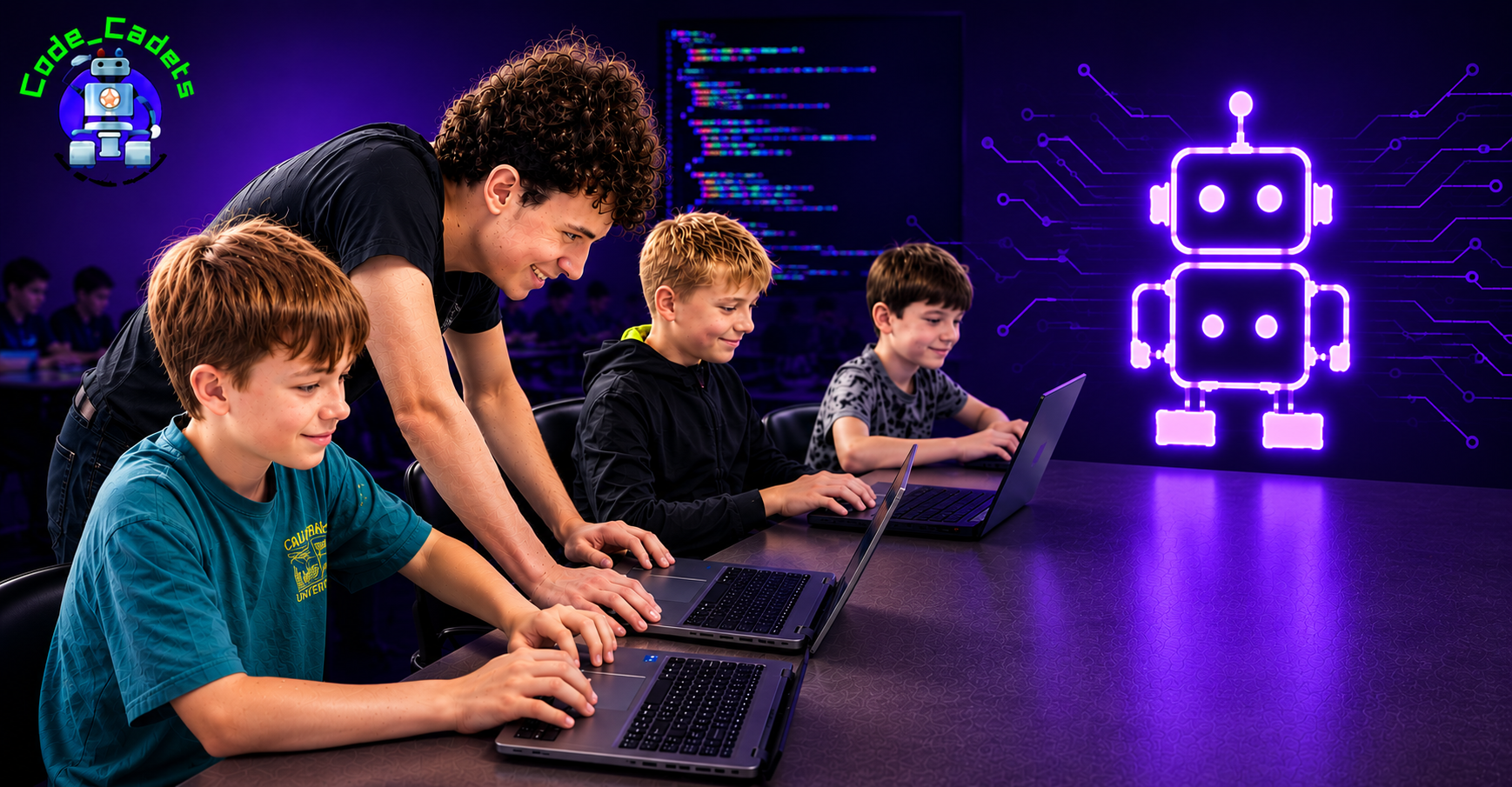 Kids’ Coding Holiday Camps | Scratch, Python & Minecraft | Code Cadets ...