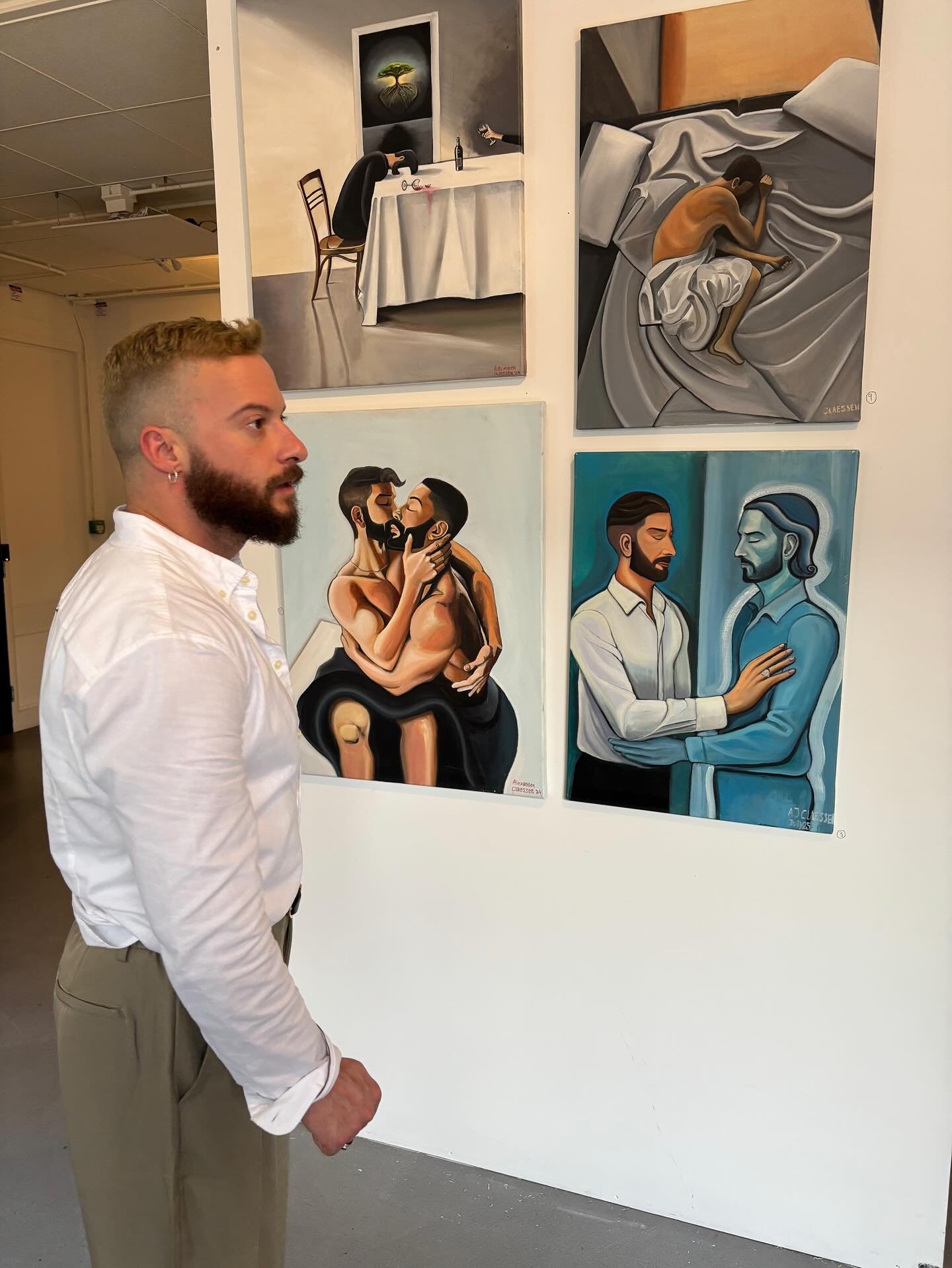 I sometimes paint about loss not to hold onto sorrow, but to reveal the quiet truth we all share.
Loss is not the opposite of life &mdash; it is woven into it. And when we dare to show it, speak it, and honour it, something gentle opens inside us.

I