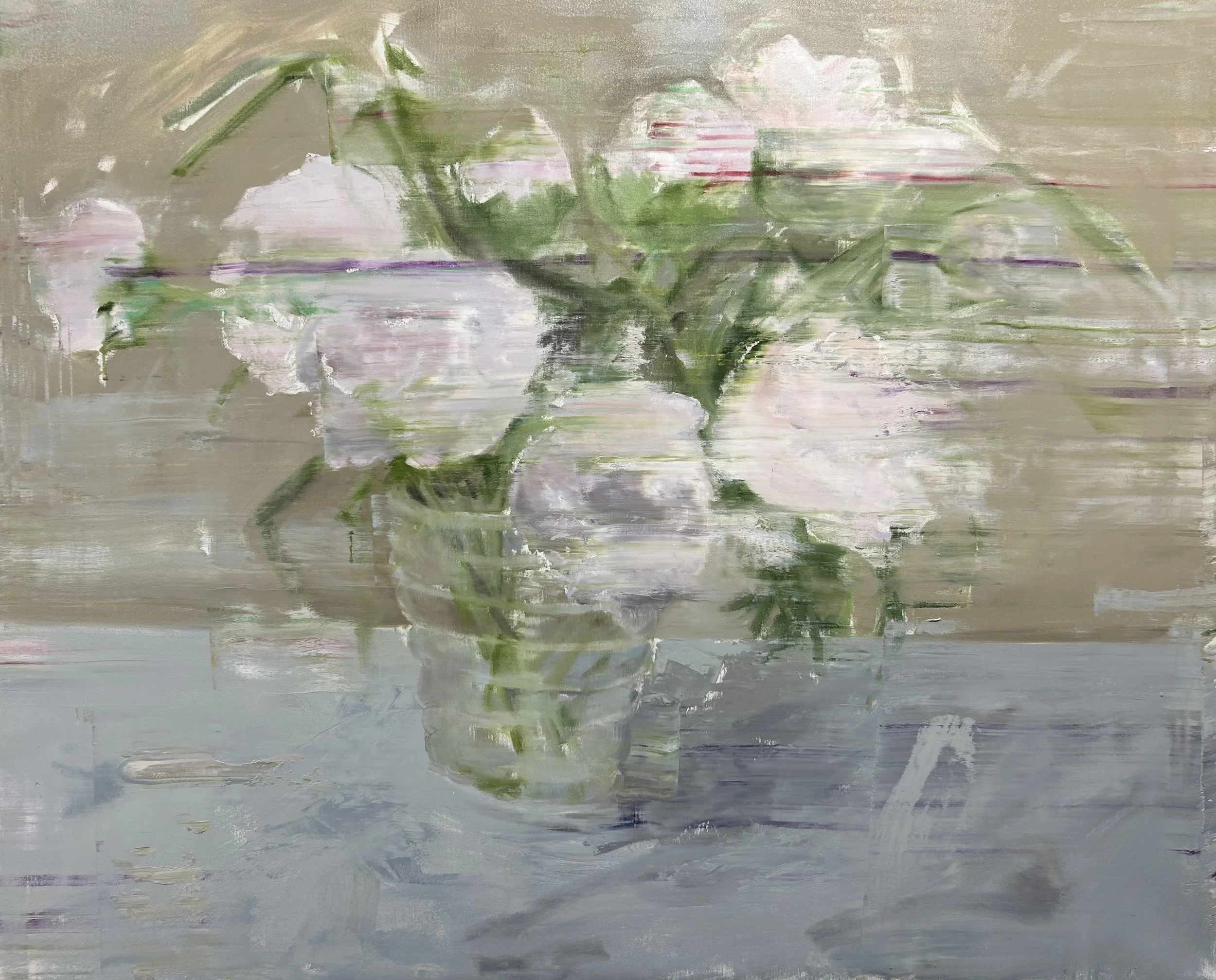 "PEONIES" 2024 | 100 X 120 cm | Oil on canvas
