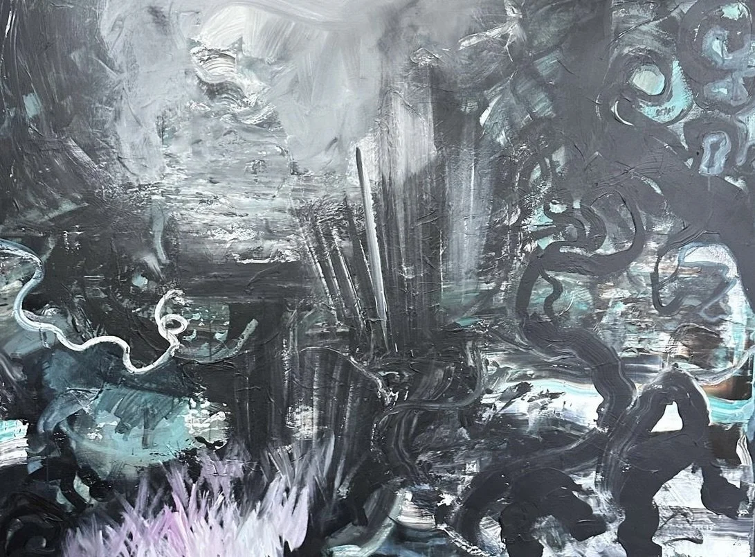 "CALDERA" 2025 | 120 X 160 cm | Acrylic on canvas
