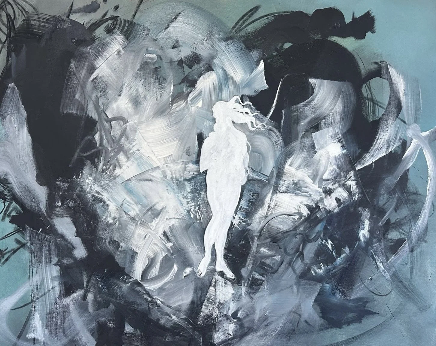 "GODDESS" 2025 | 120 X 140 cm | Acrylic on canvas
