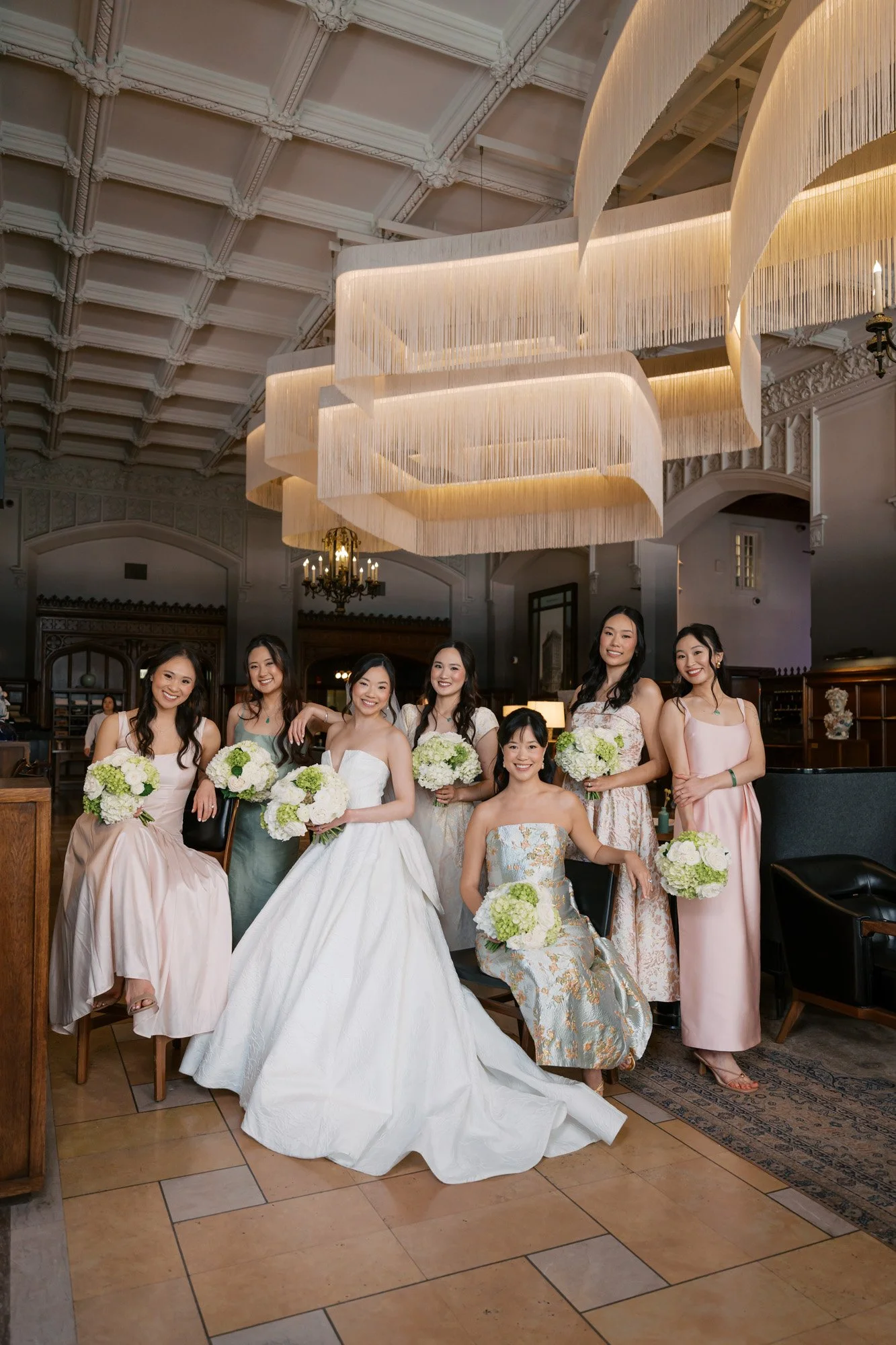 Hotel Kansas City Wedding Bridal Party Portraits Monphotography