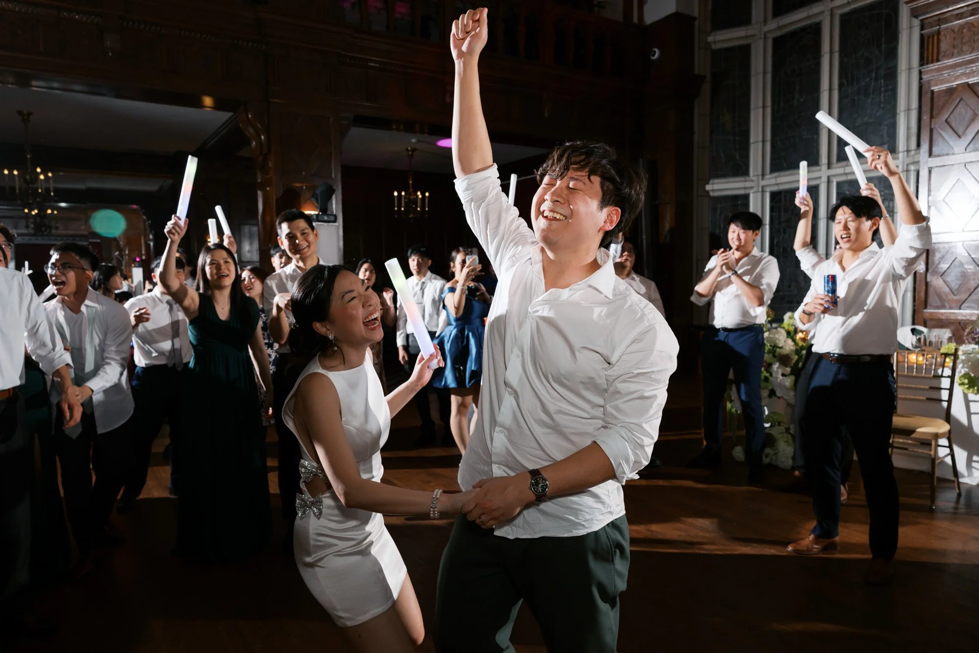 Hotel Kansas City Wedding Reception Dancing by Monphotography
