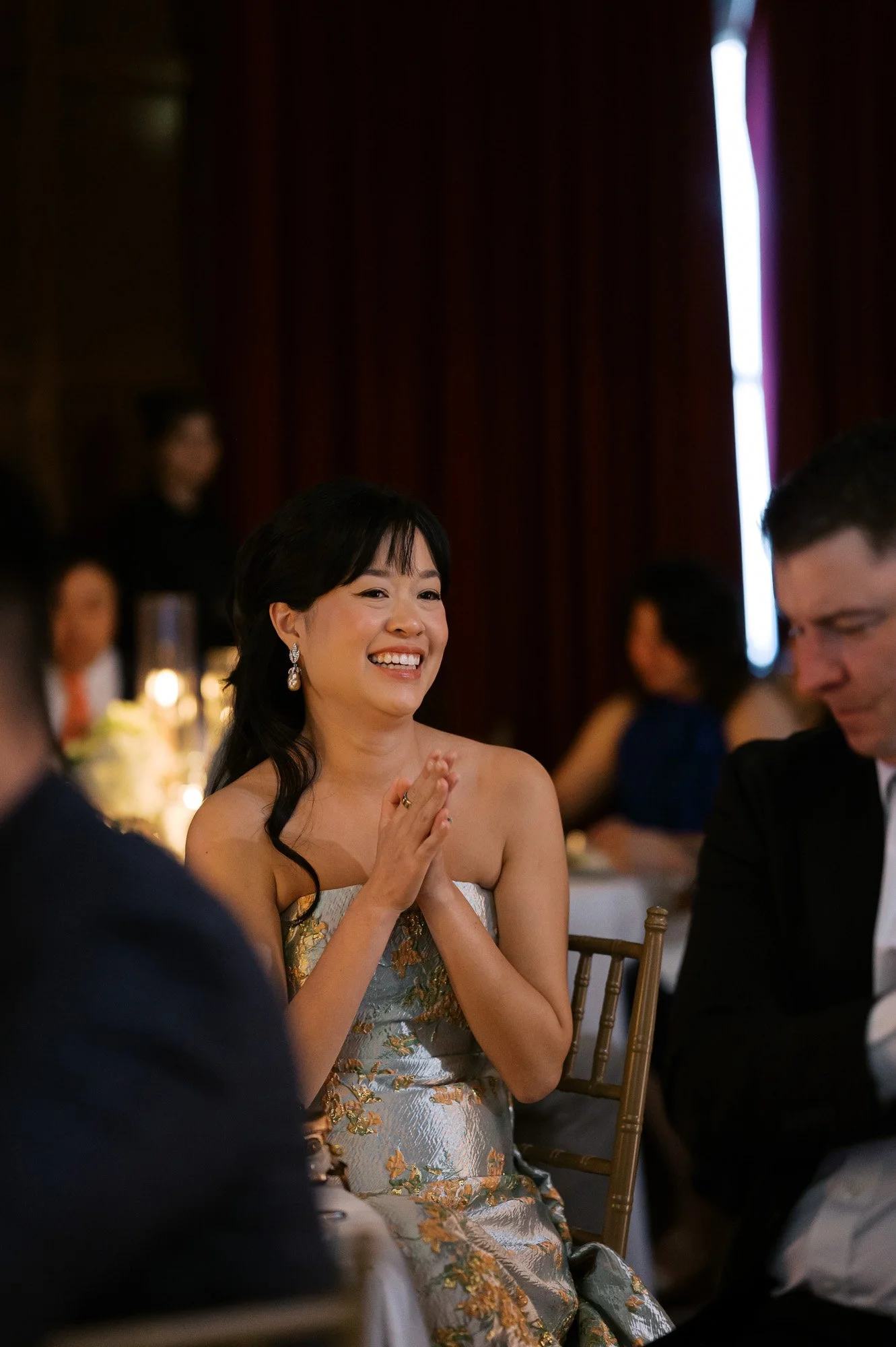 Hotel Kansas City Tudor Ballroom Reception Wedding Photography