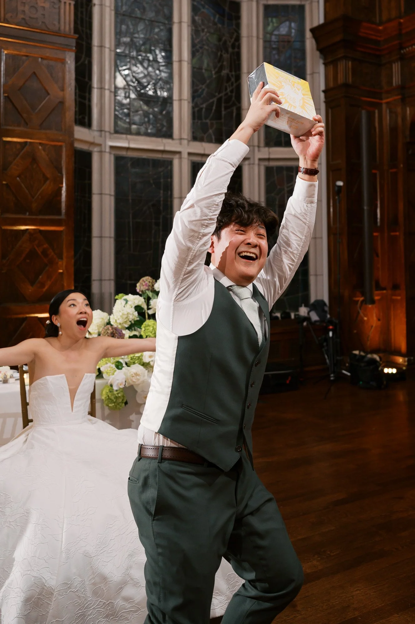 Hotel Kansas City Tudor Ballroom Reception Wedding Photography