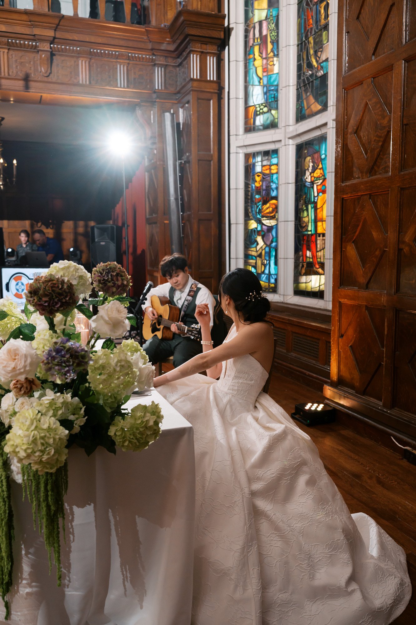 Hotel Kansas City Tudor Ballroom Reception Wedding Photography