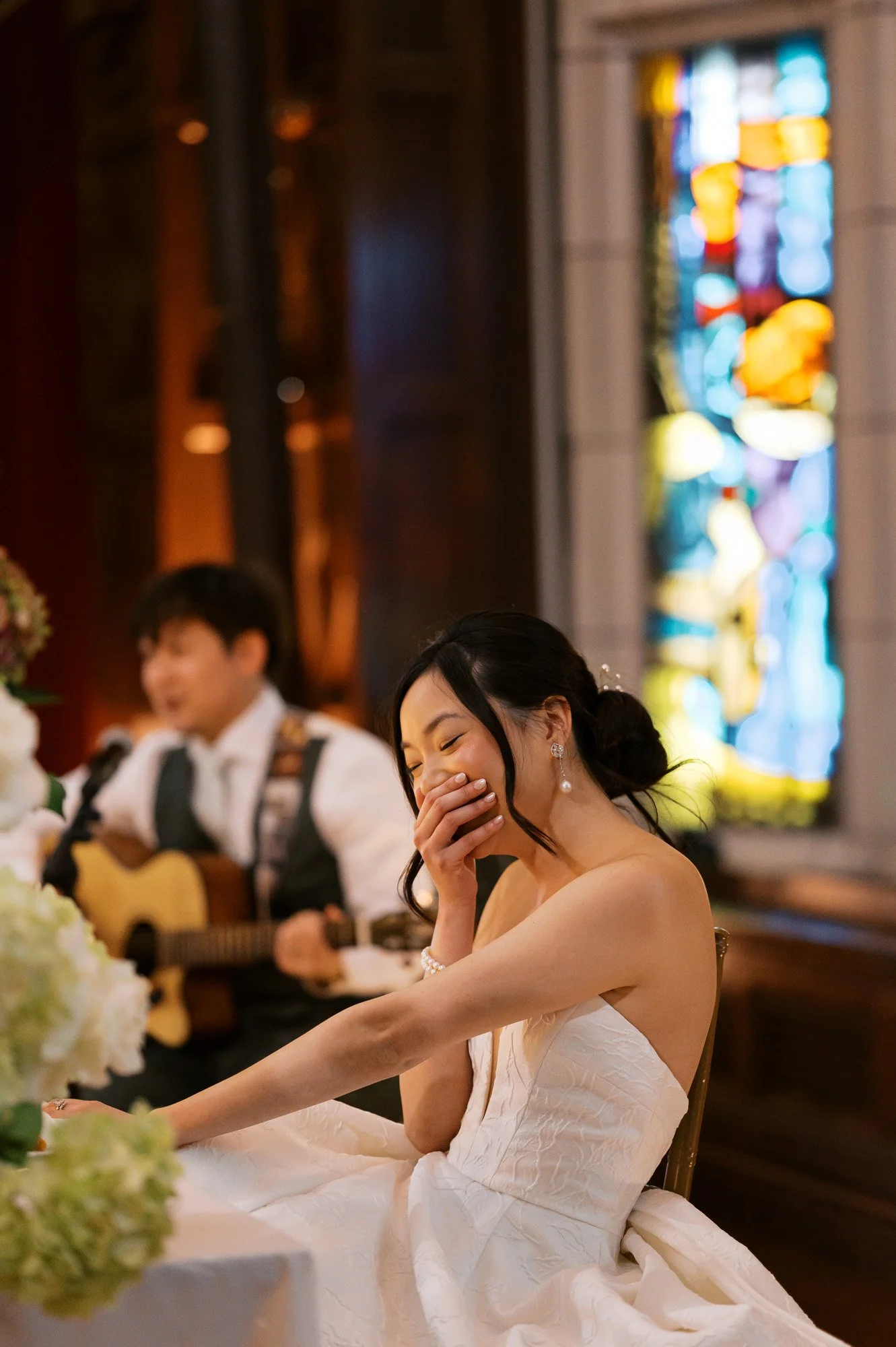 Hotel Kansas City Tudor Ballroom Reception Wedding Photography