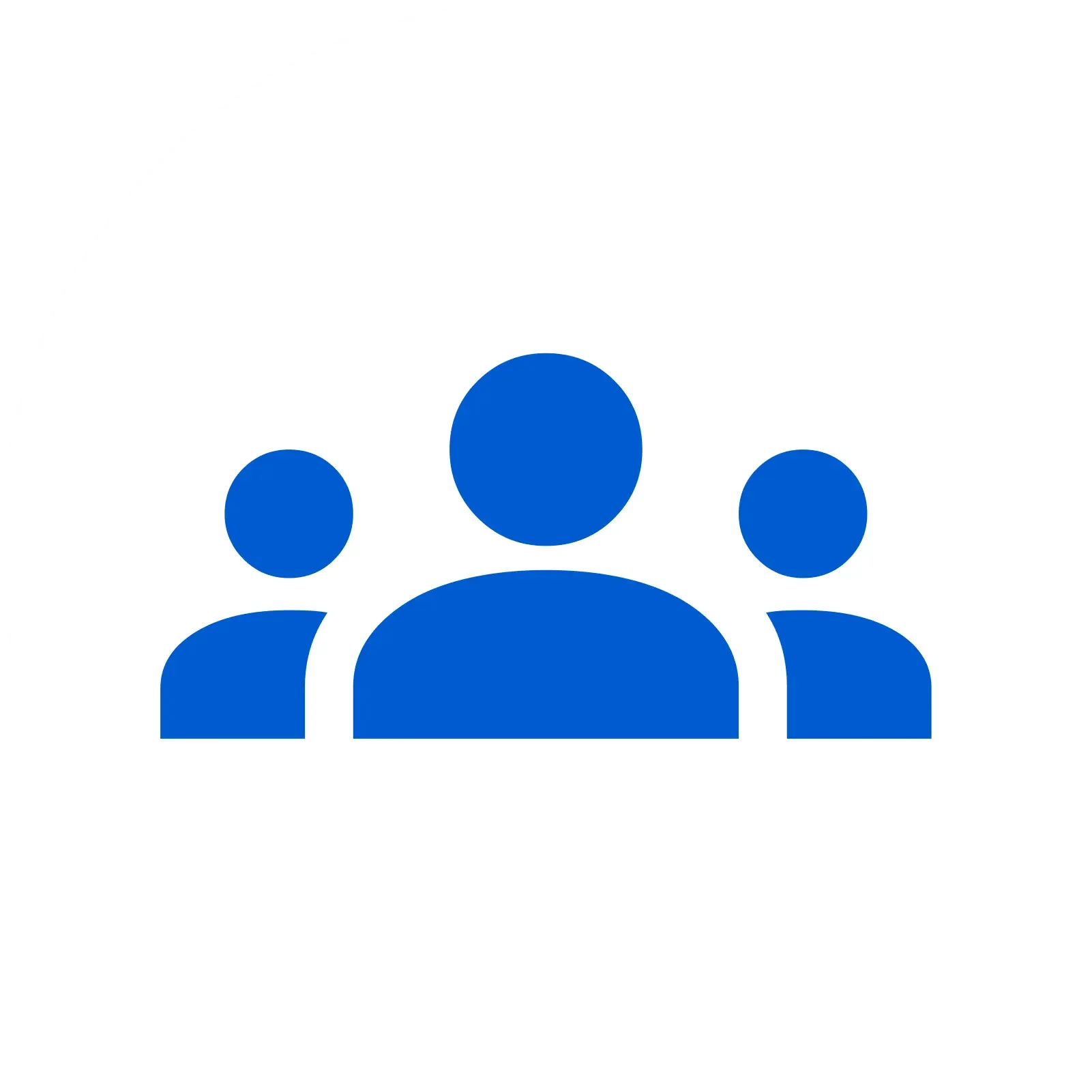 Team icon representing collaboration and mentorship