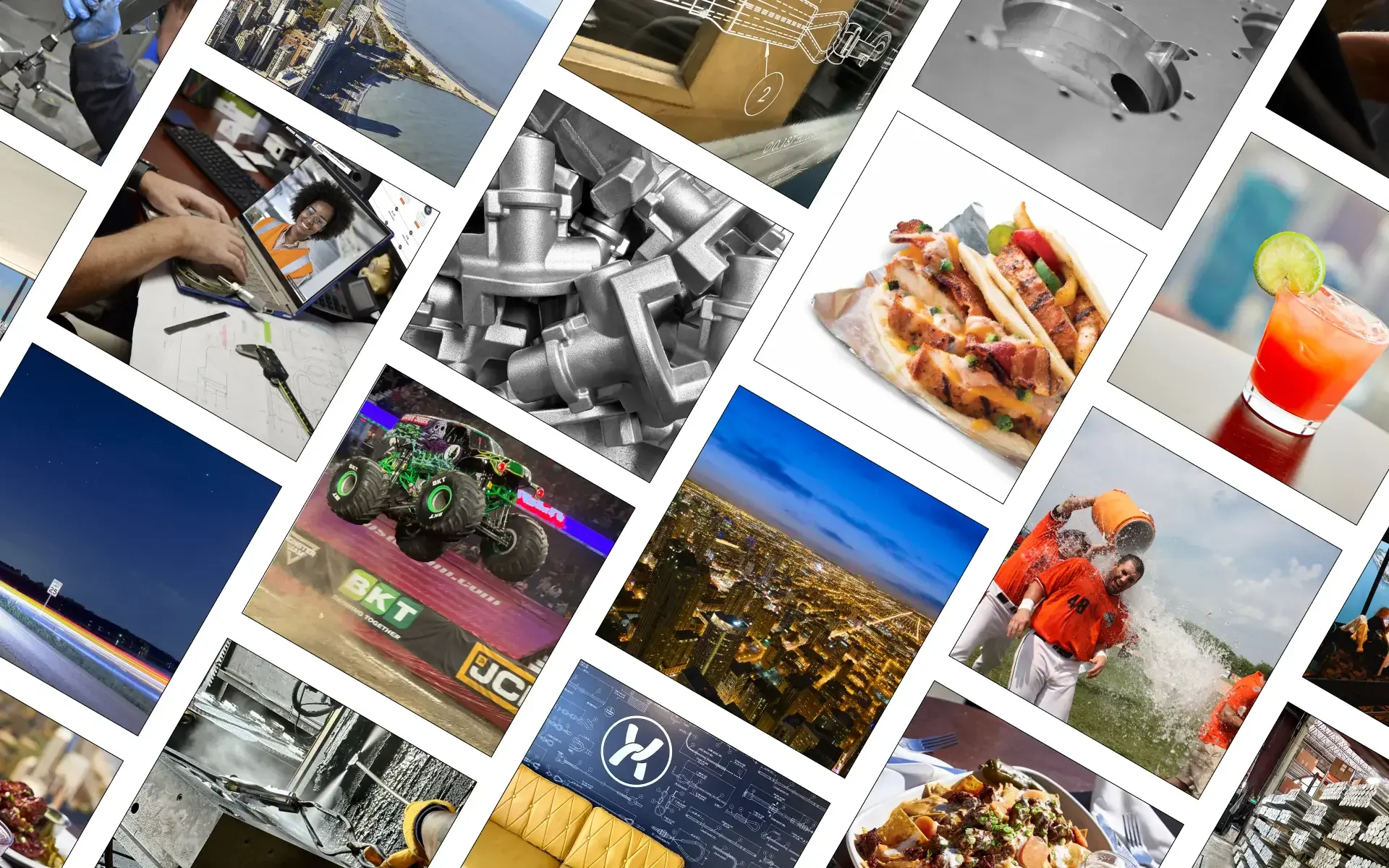 Creative direction and photography portfolio collage