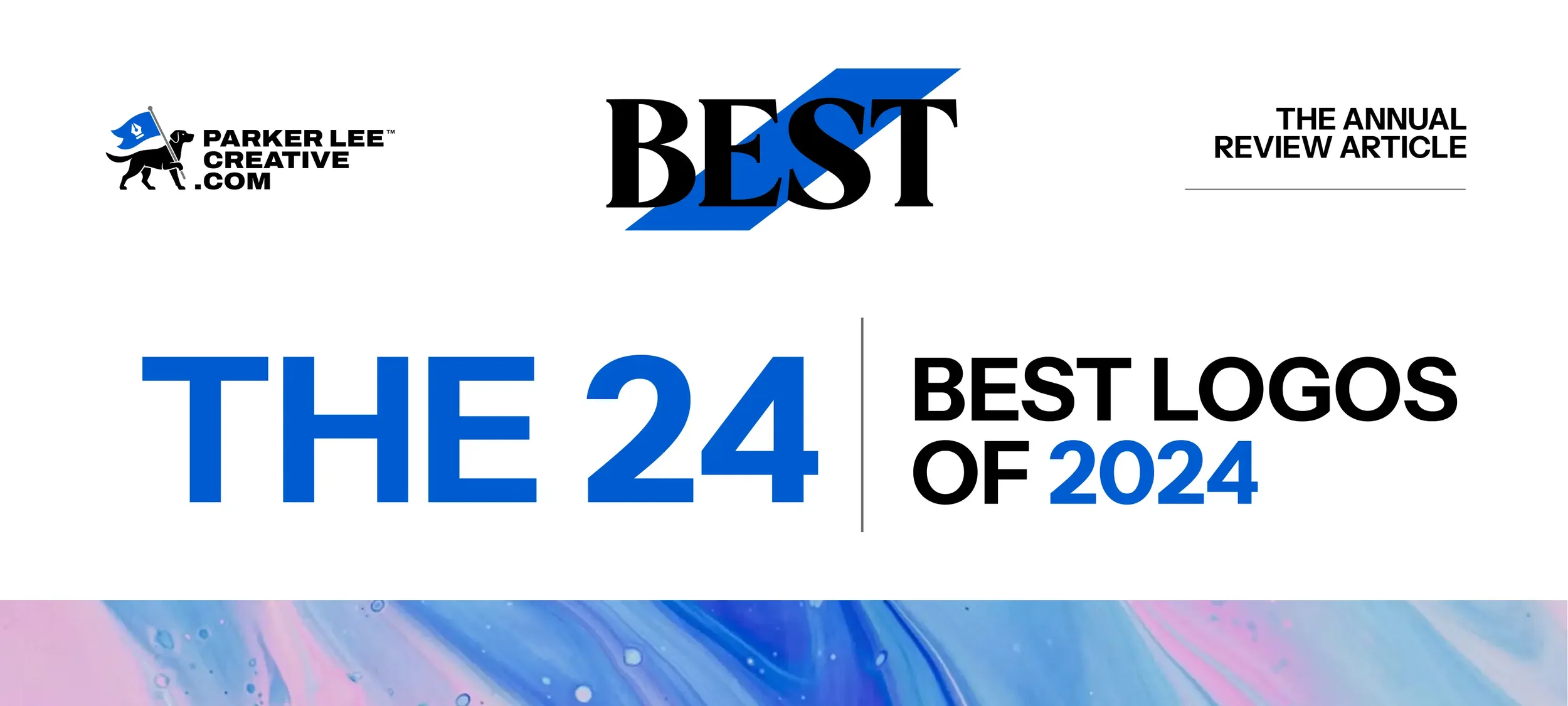 The 24 Best Logos of 2024 header graphic