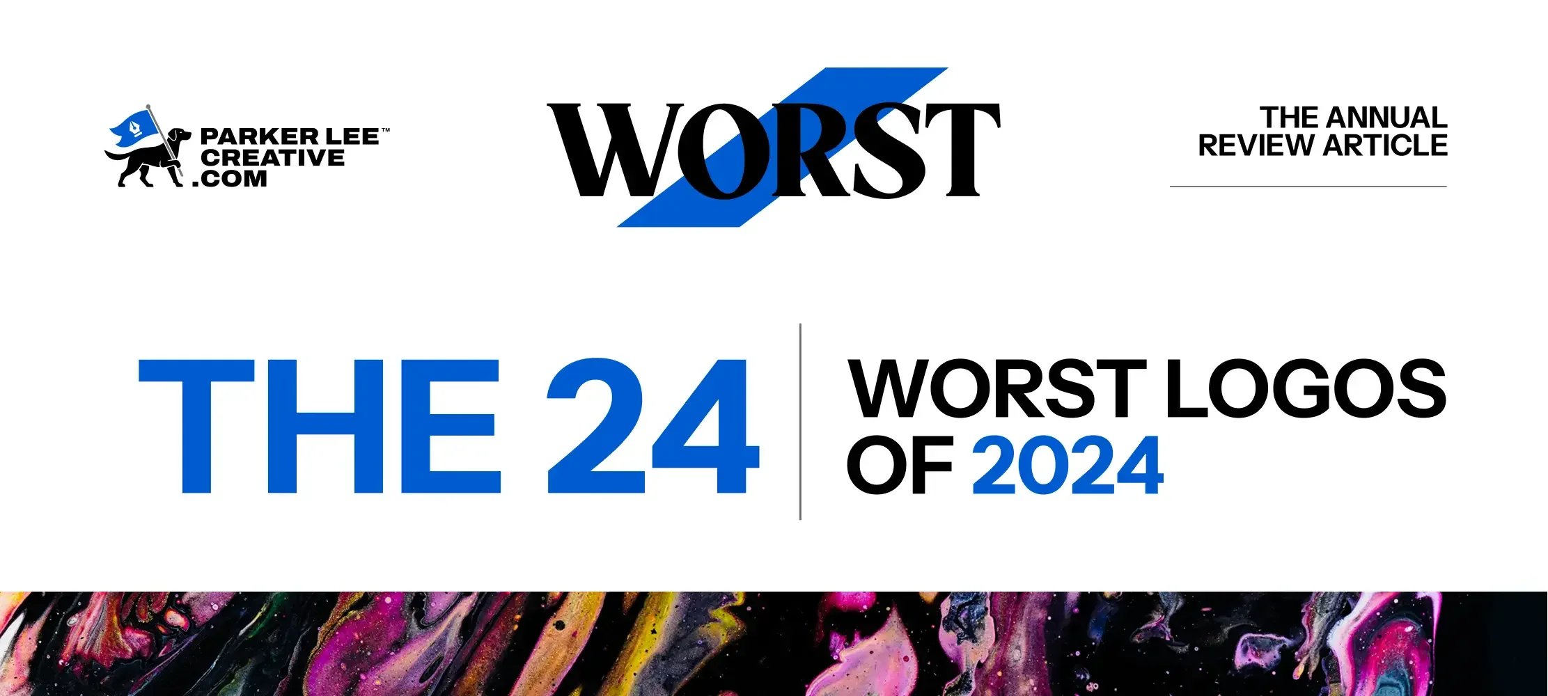 The 24 Worst Logos of 2024 header graphic