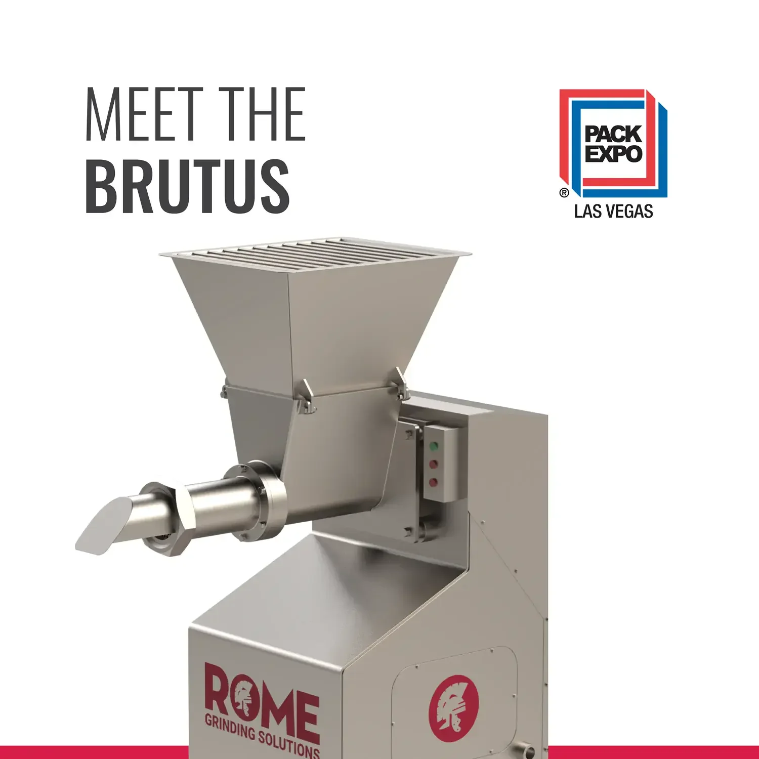 Rome Grinding Solutions Brutus grinder product graphic