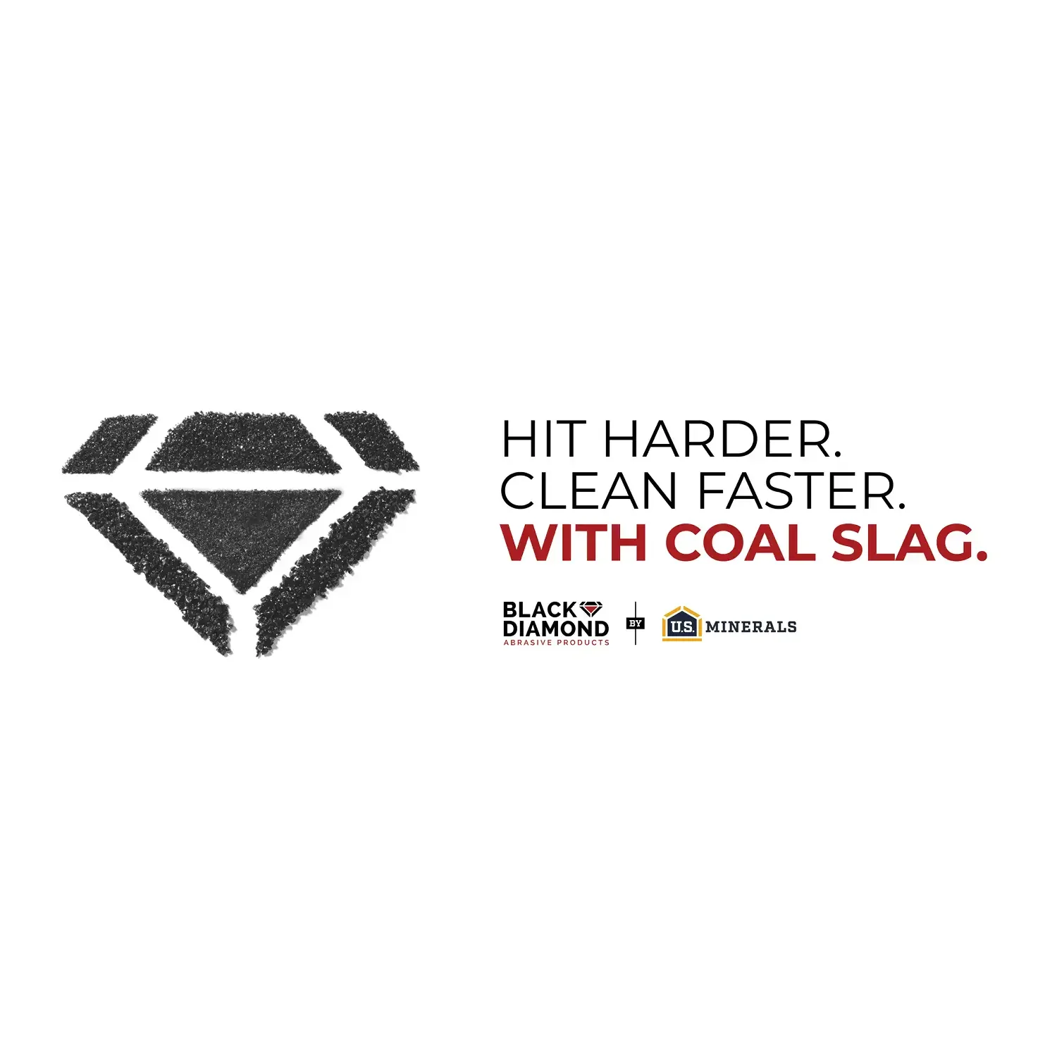 Black Diamond Hit Harder Clean Faster campaign graphic