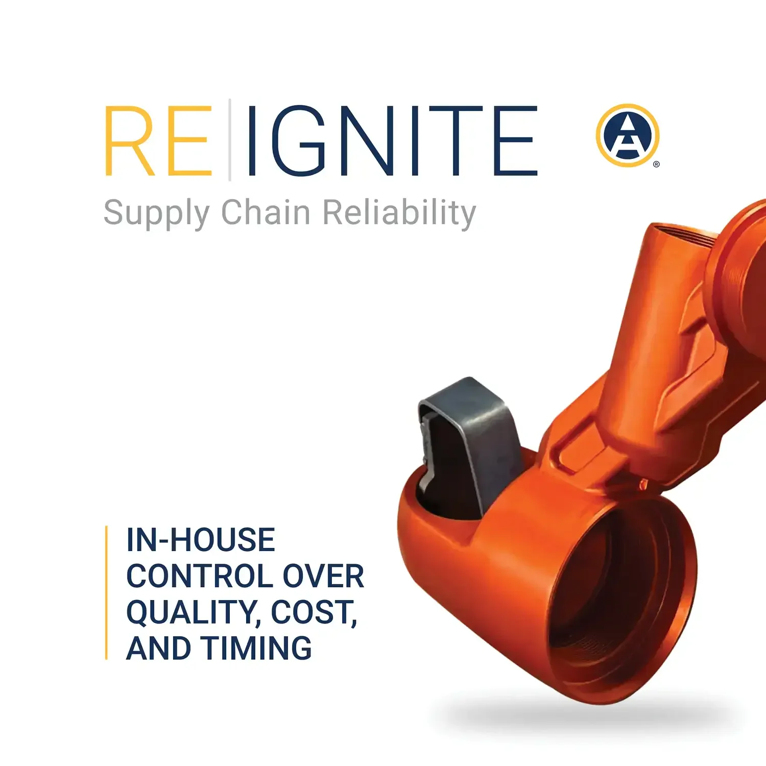 Anchor Harvey RE|IGNITE supply chain reliability graphic