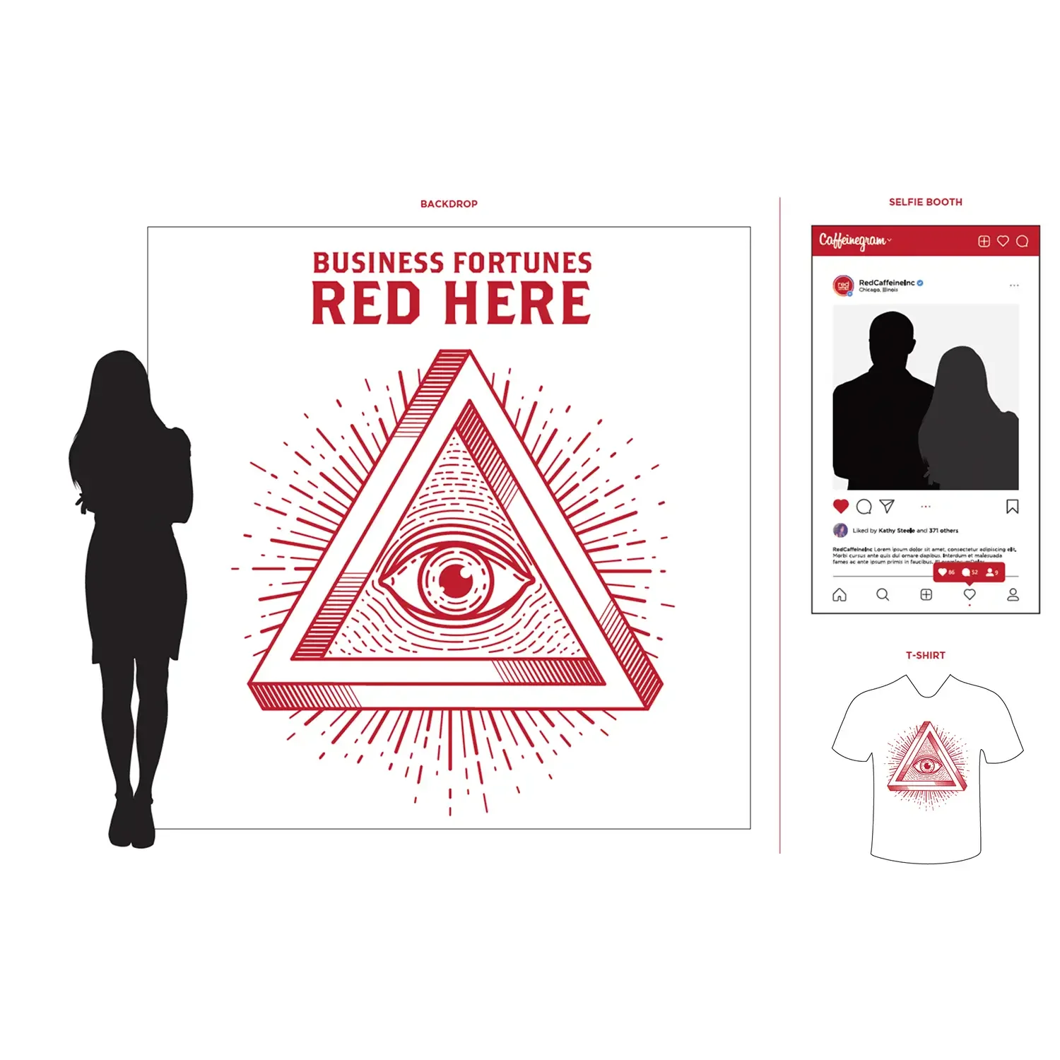 Red Caffeine brand-culture illustration 5