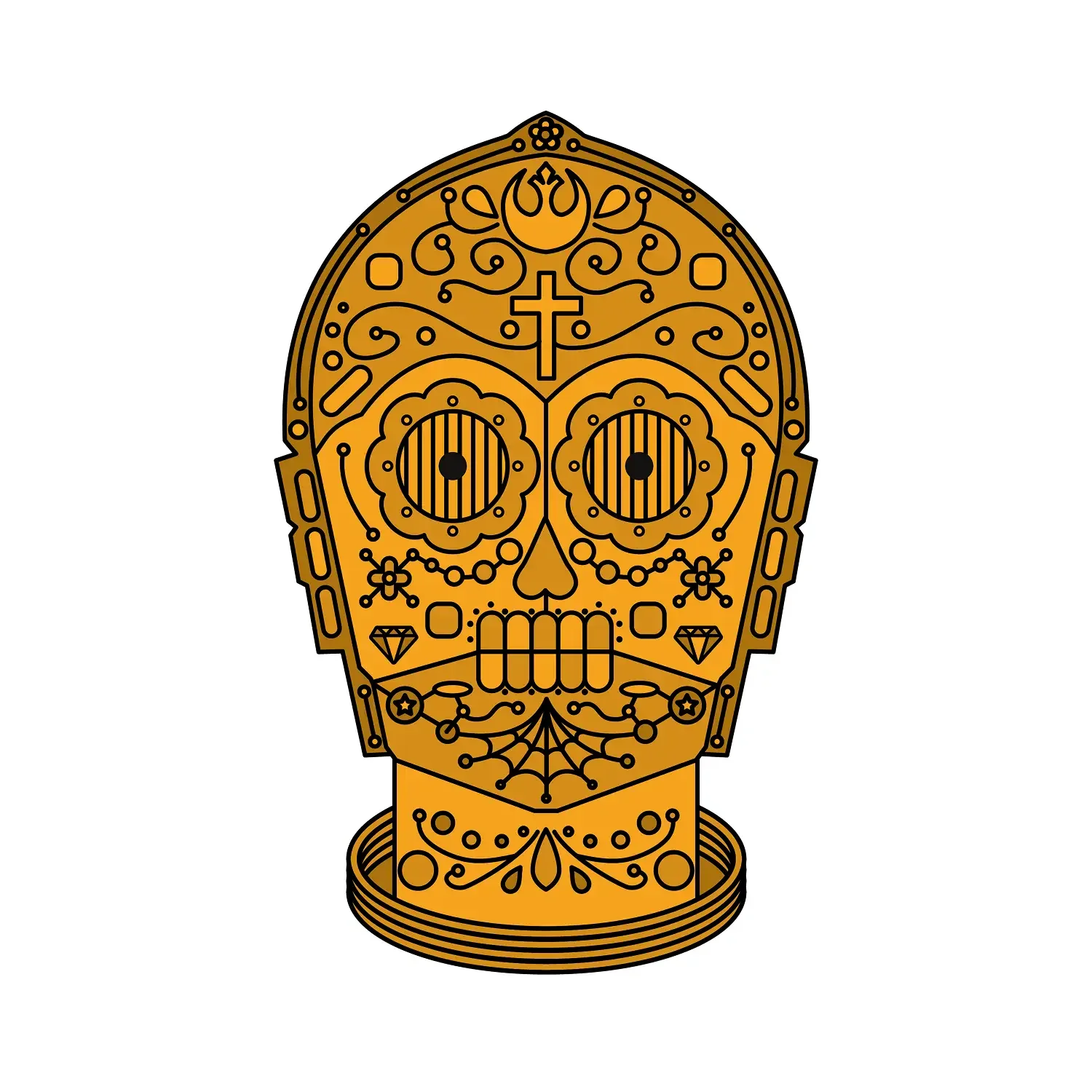 May the Fourth meets Cinco illustration 2