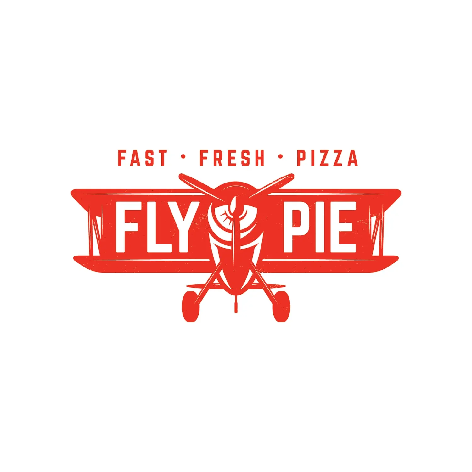 Fly Pie pizza logo