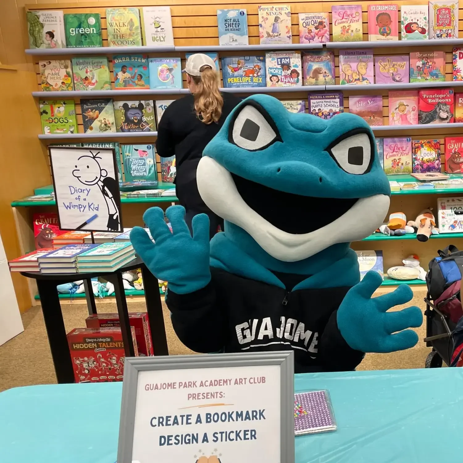 Guajome Park Academy frog mascot identity system