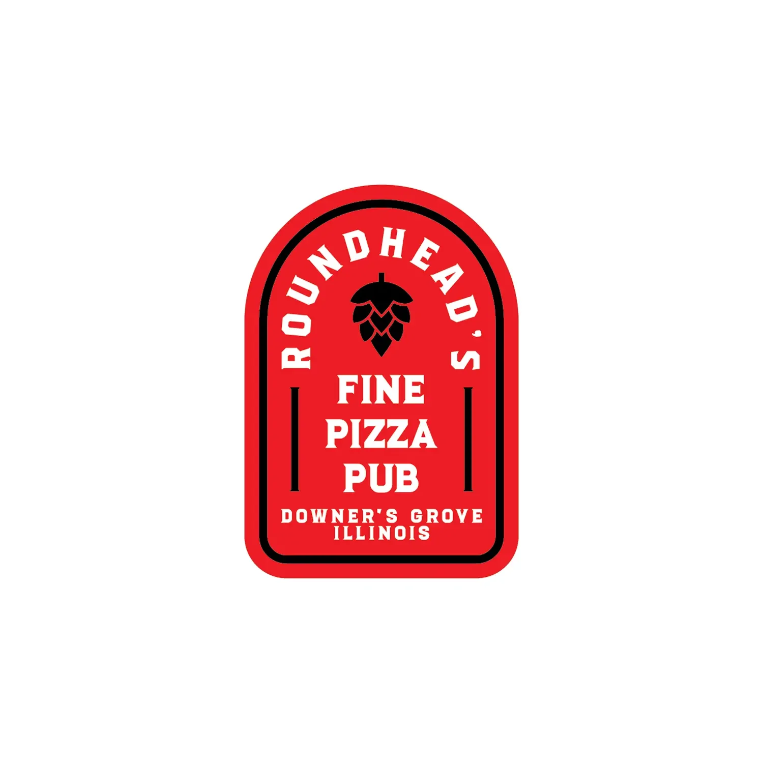 Roundheads Fine Pizza Pub badge