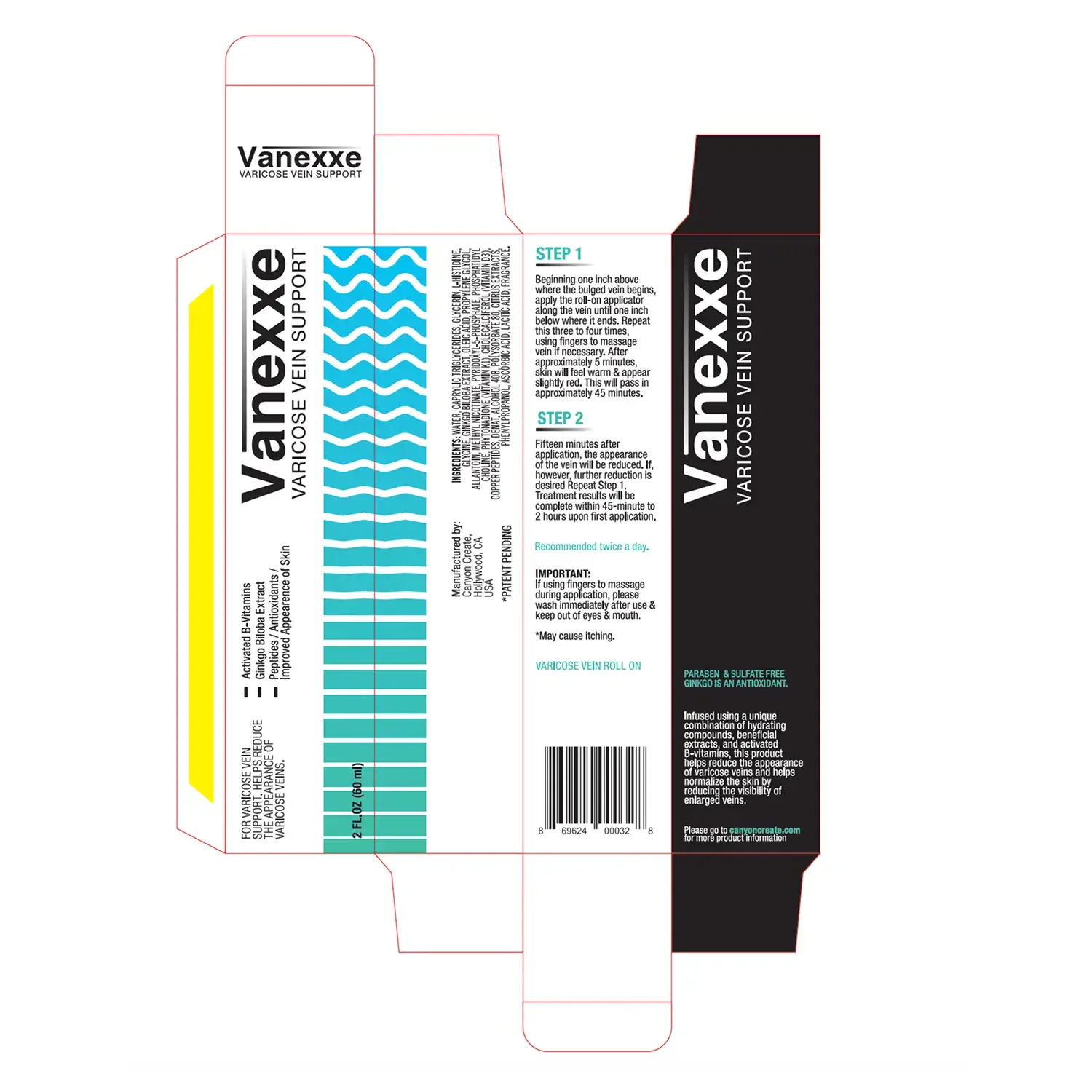 Vanexxe packaging system 5