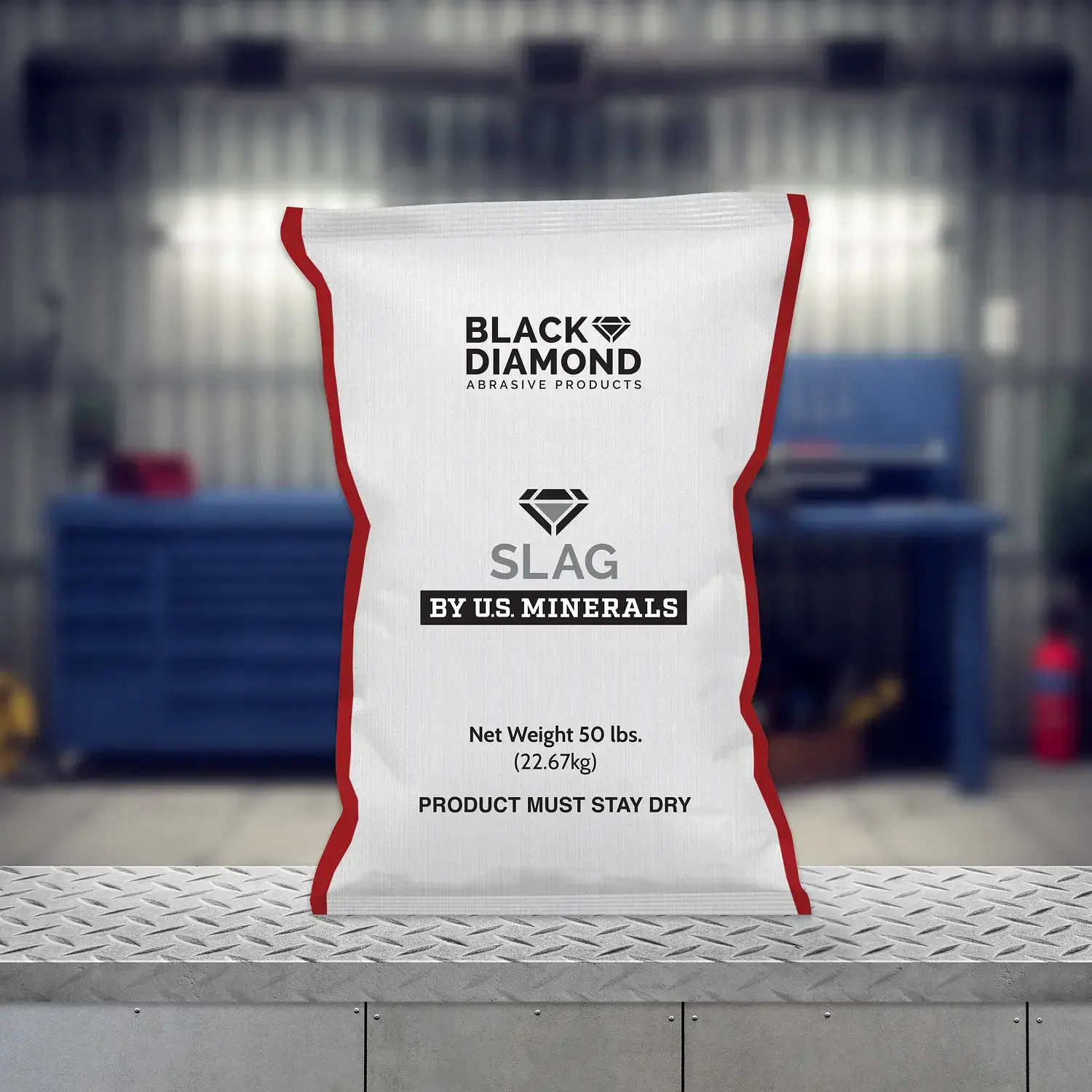 Black Diamond Slag abrasive product bag