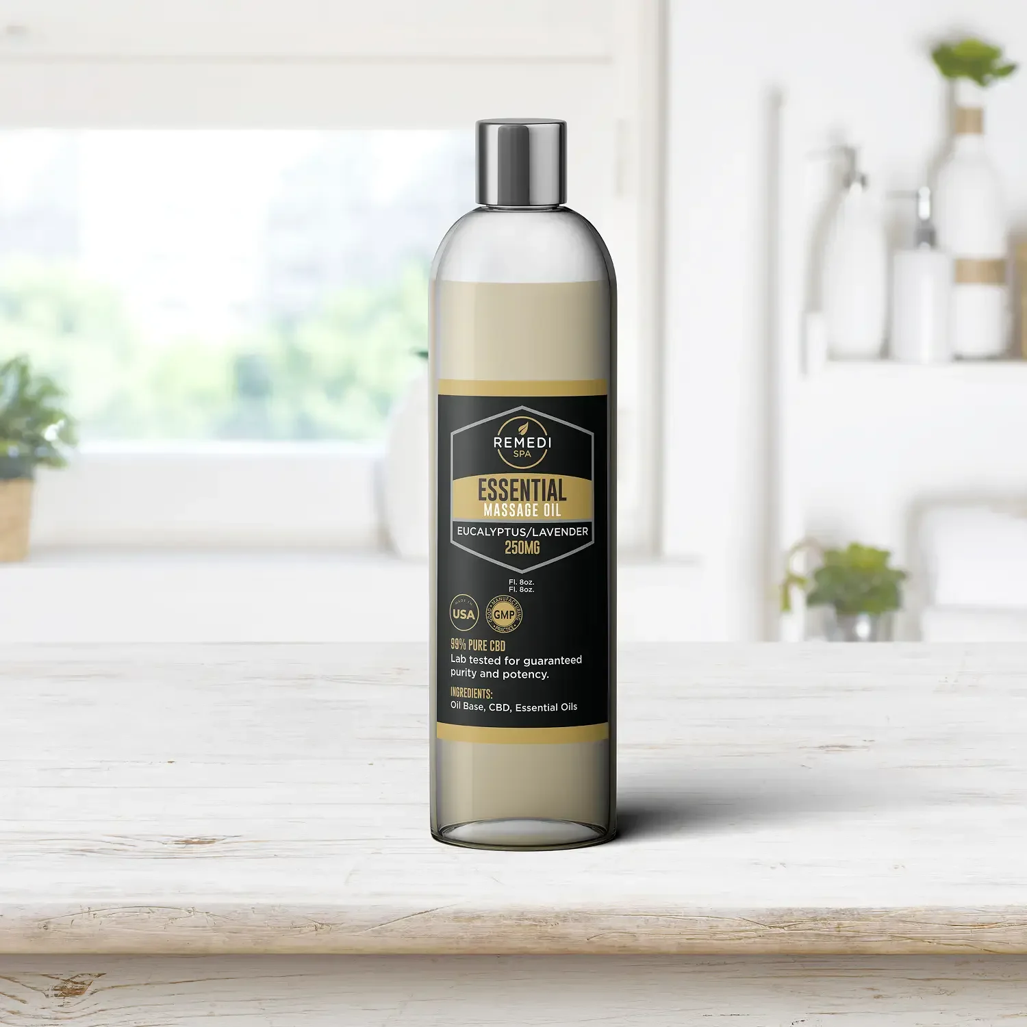 Remedi Essential herbal gel bottle