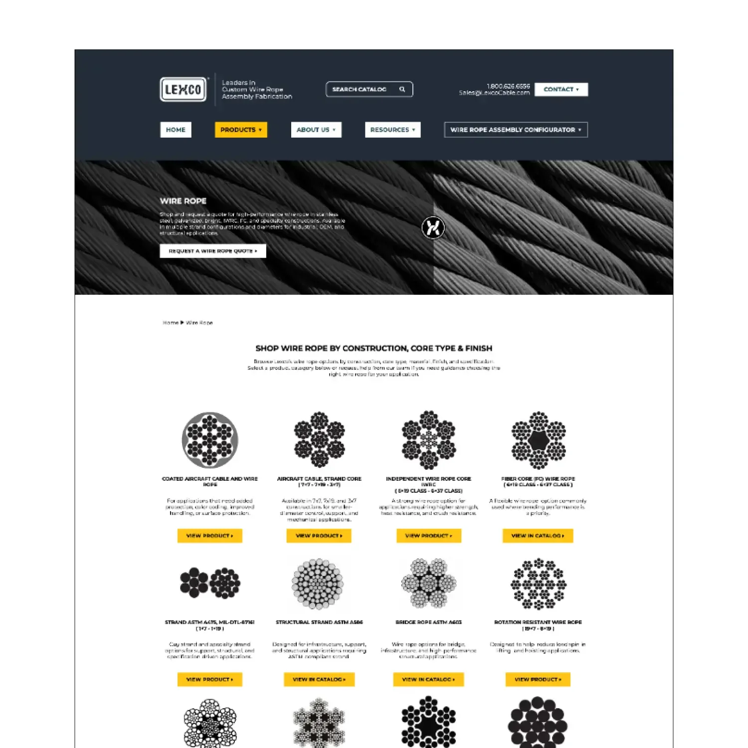 LEXCO cable manufacturing website 5