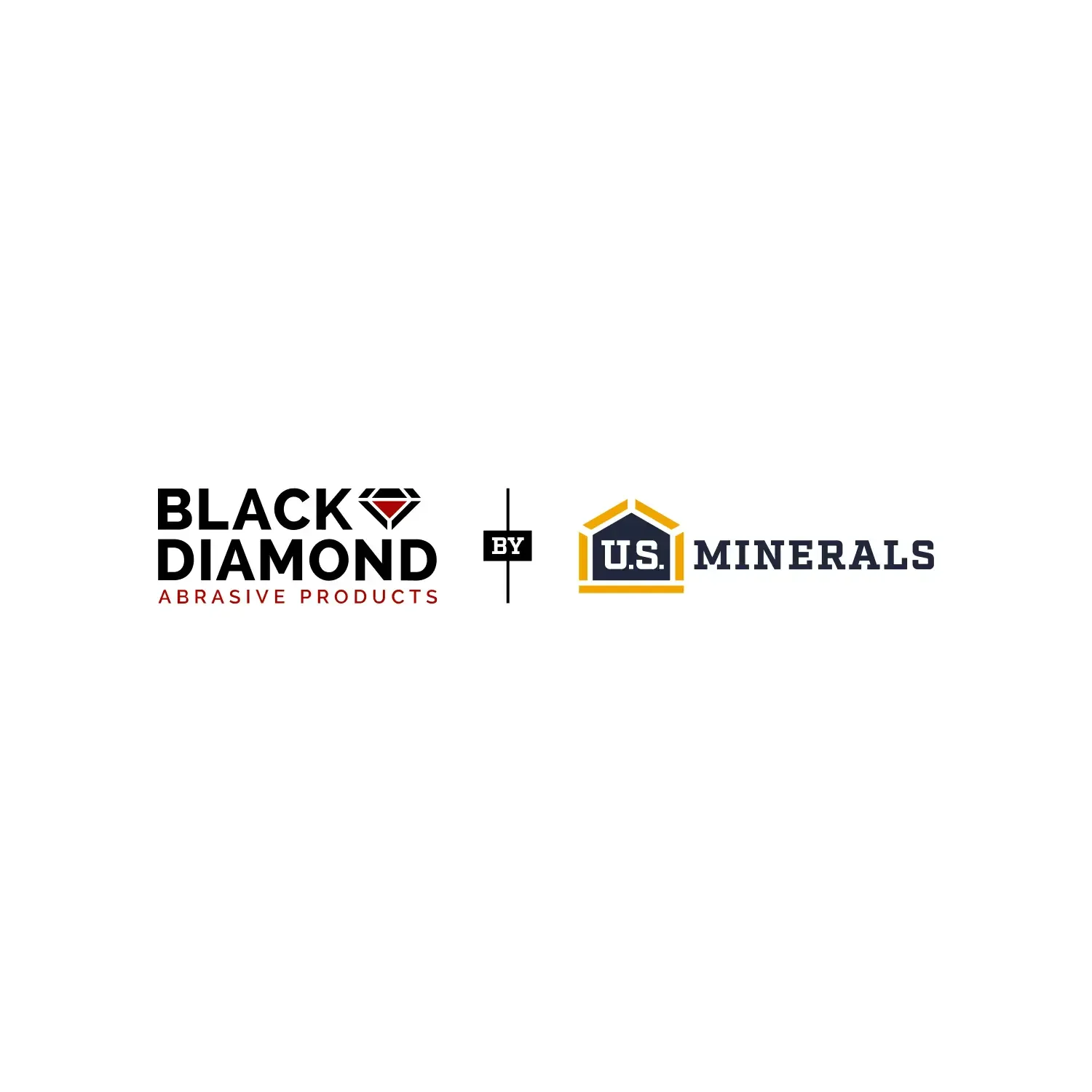 Black Diamond and U.S. Minerals co-brand logo lockup