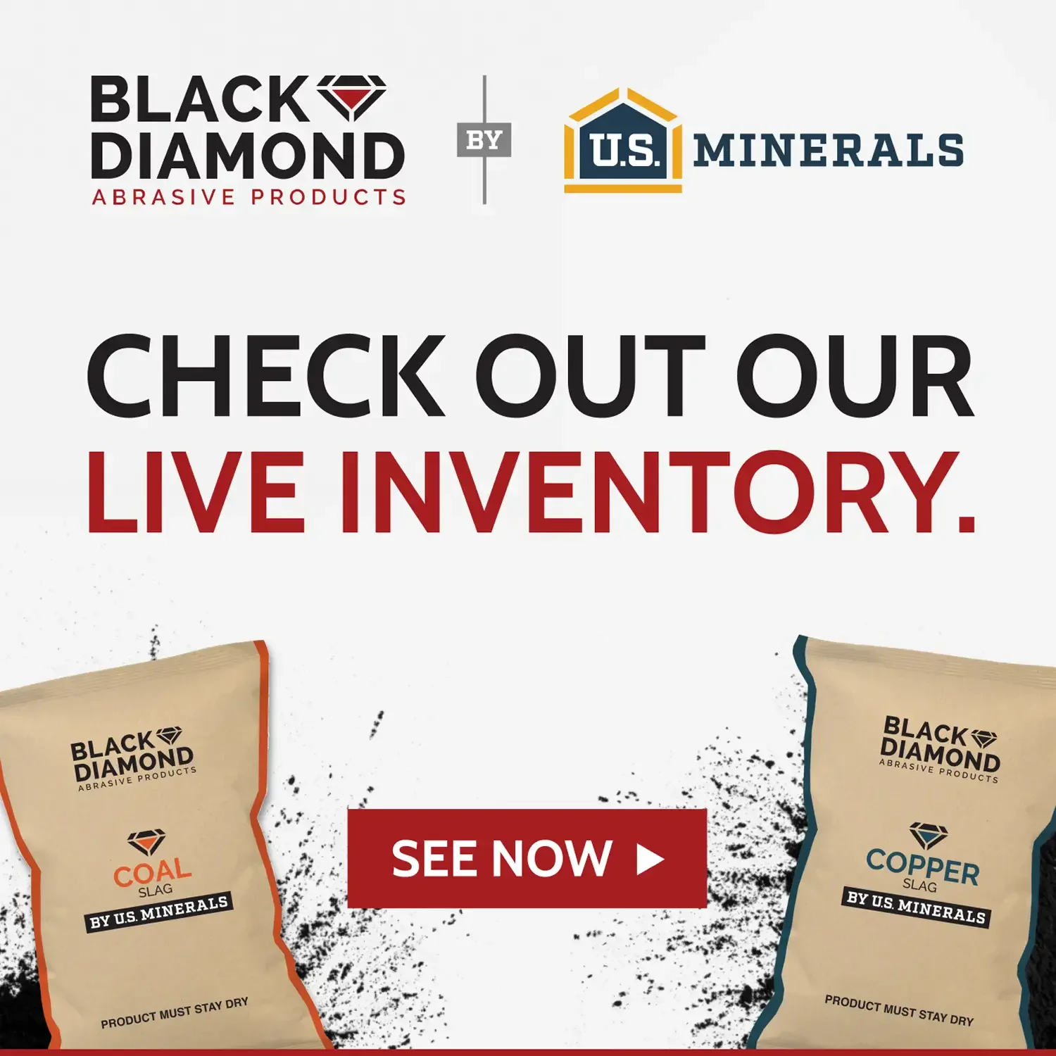 Black Diamond abrasive products live inventory ad
