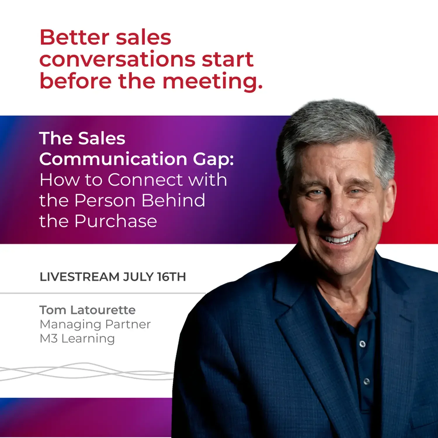 Business as Unusual Sales Communication Gap speaker graphic