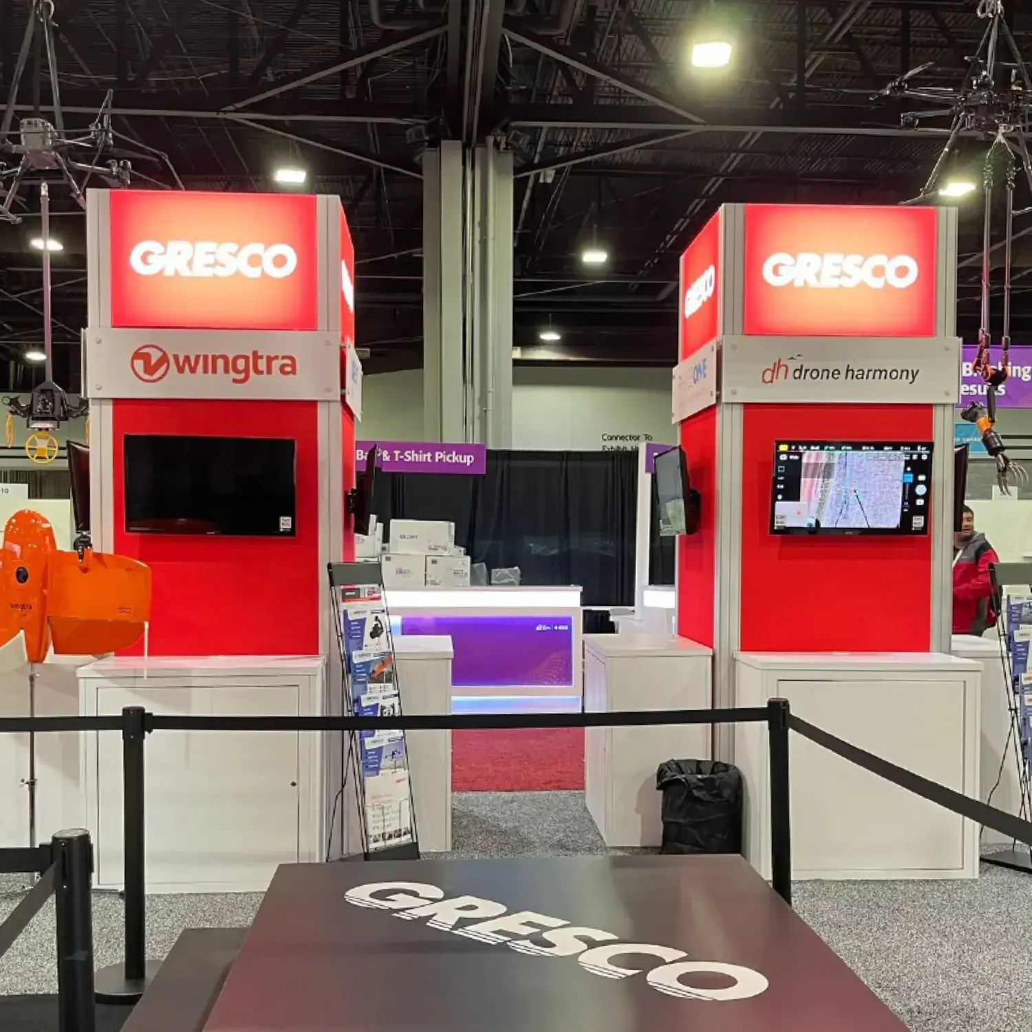 Gresco Utility Supply completed trade-show booth