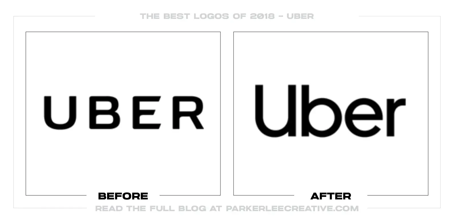 Before-and-after Uber logo comparison