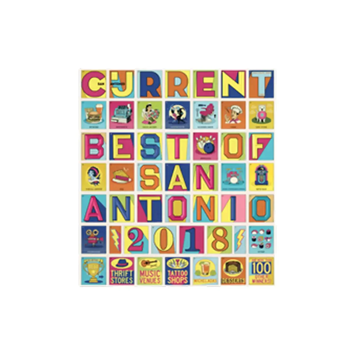 Best of San Antonio graphic design award emblem