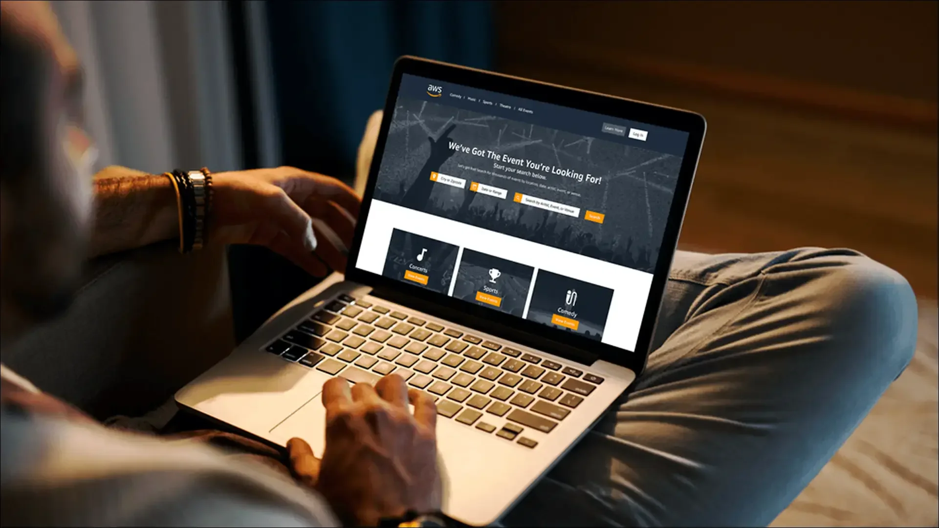 Workforce planning website displayed on laptop
