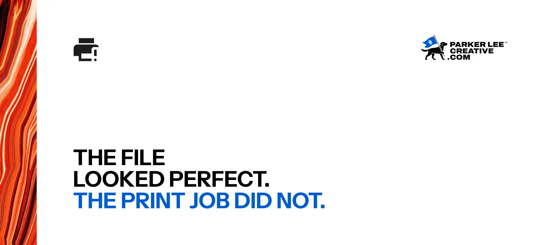 Print production proofing article header graphic