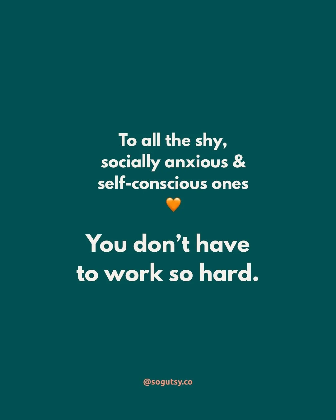 You&rsquo;ve been working harder than anyone knows.

Trying to manage the nerves, the anxiety, the spiral, the fear, the inner criticism, the energy crash.

You push yourself, force yourself, and wonder: &ldquo;Why aren&rsquo;t I over this by now?&rd