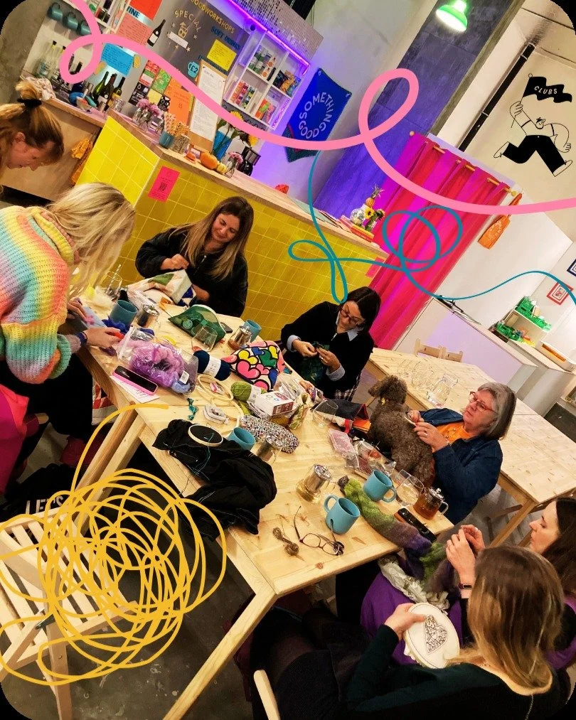 I started Loose Threads because I wanted to experiment with something that felt a bit radical: a space where the point isn&rsquo;t to change, grow or stretch. Where you can be shy, anxious, introverted &ndash; and just be that. But&hellip; together! 