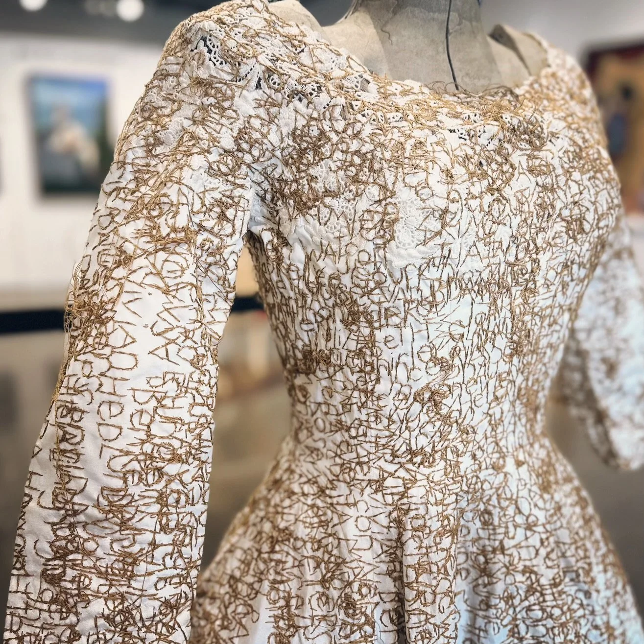 Hand-me-down; 1,376 Daughters.  Gallery View.  Photograph by Dreya Layman.