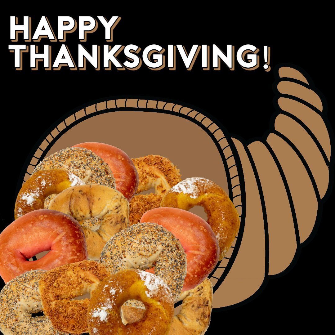 Wishing you all a Happy Thanksgiving! We are thankful for our Howell community and to those who have kindly supported Big City Bagels over the years. We are nothing without our amazing customers and we hope you enjoy the holiday. 

We&rsquo;re open t